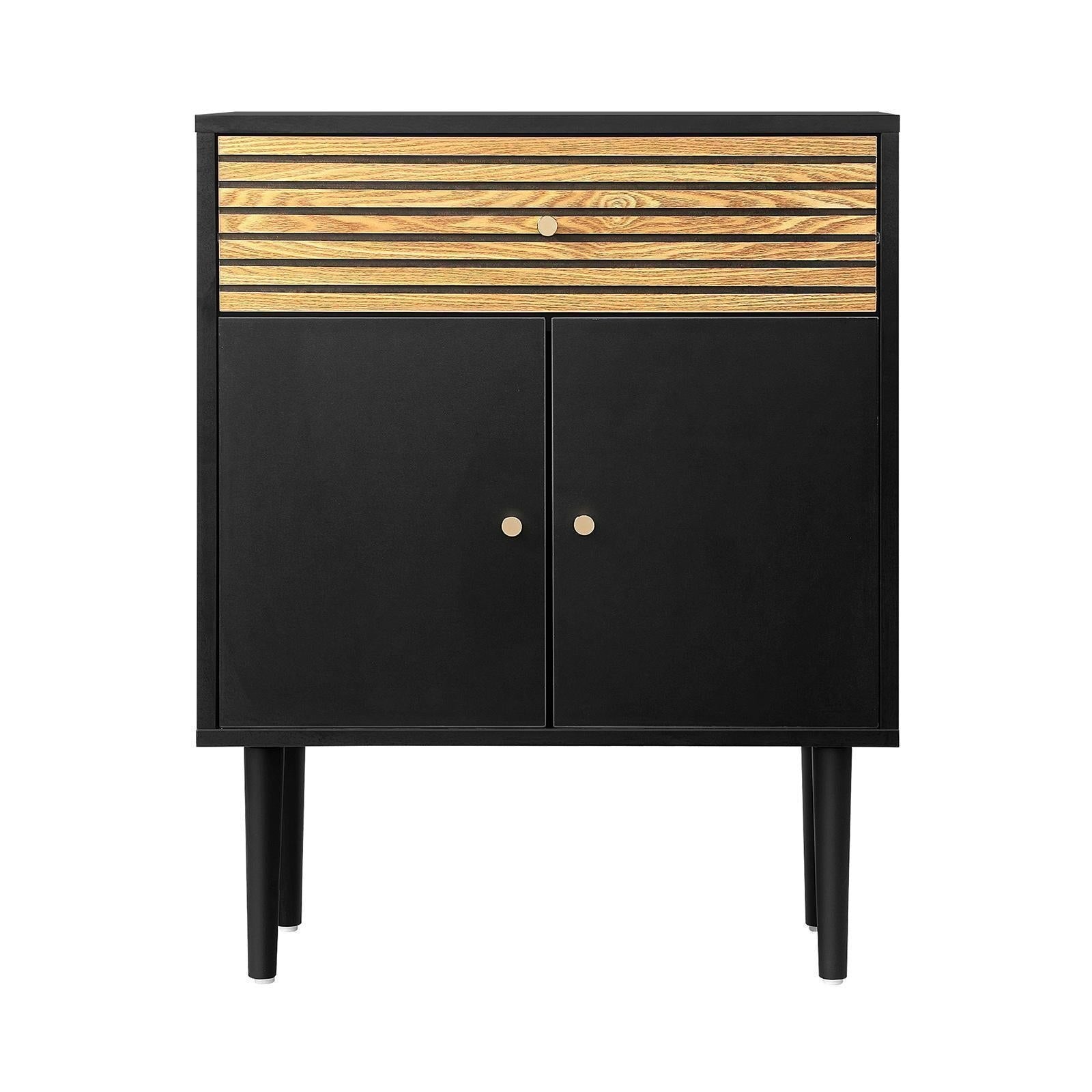 Oikiture 2x Sideboard Buffet Storage Cabinet Hallway Kitchen Cupboard Drawers - Sunyee