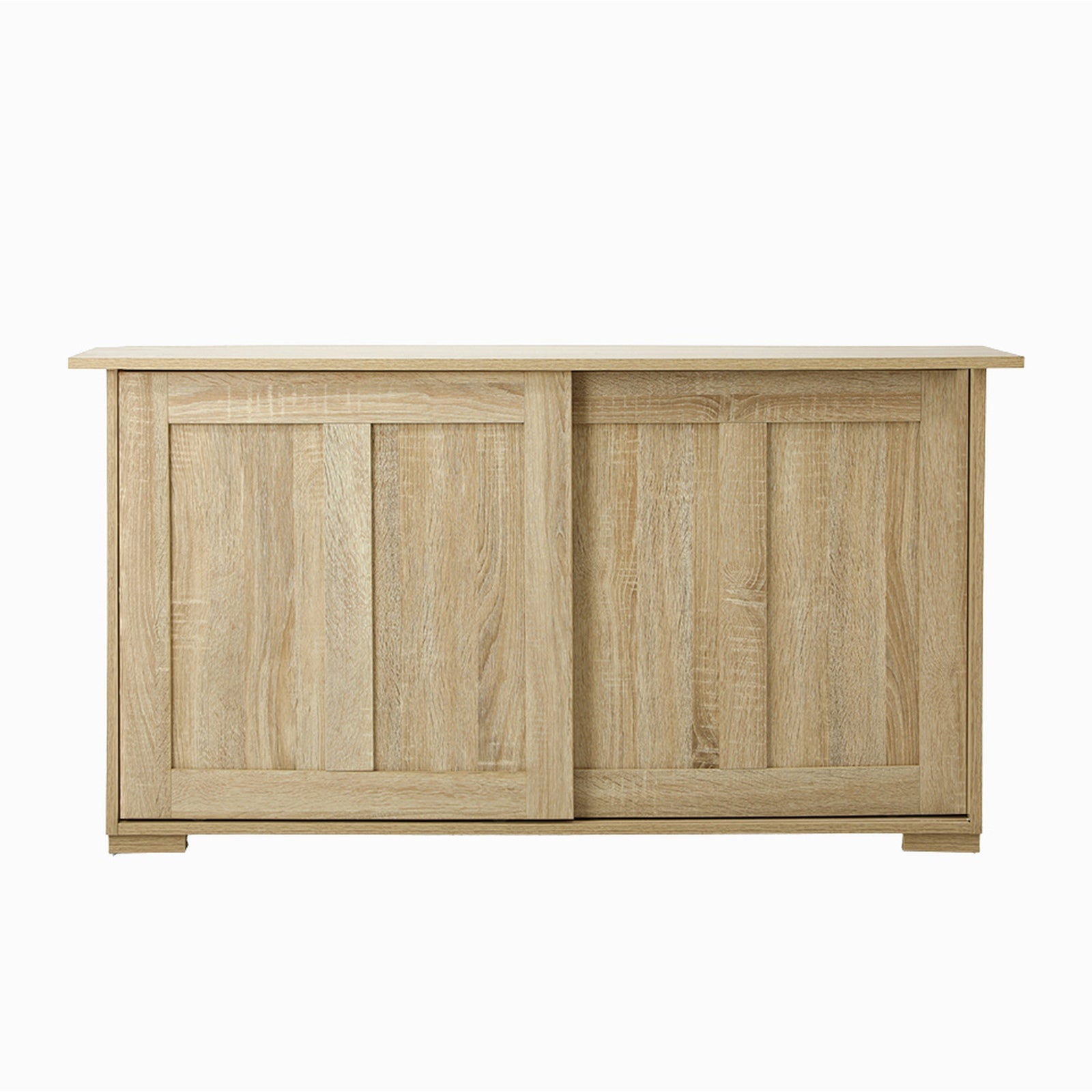 Oikiture Buffet Sideboard Storage Cabinet Kitchen Cupboard Hallway Table Natural