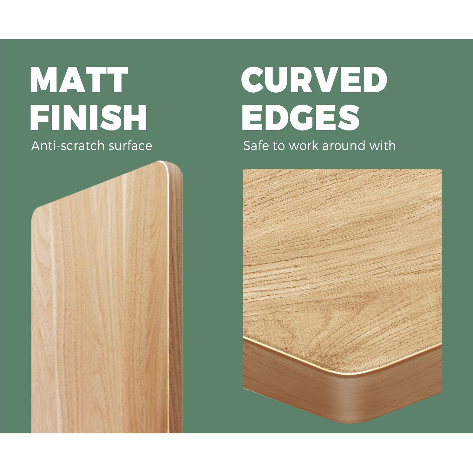 Oikiture Standing Desk Electric Sit Stand Up Motorised Adjustable Height Office - Sunyee