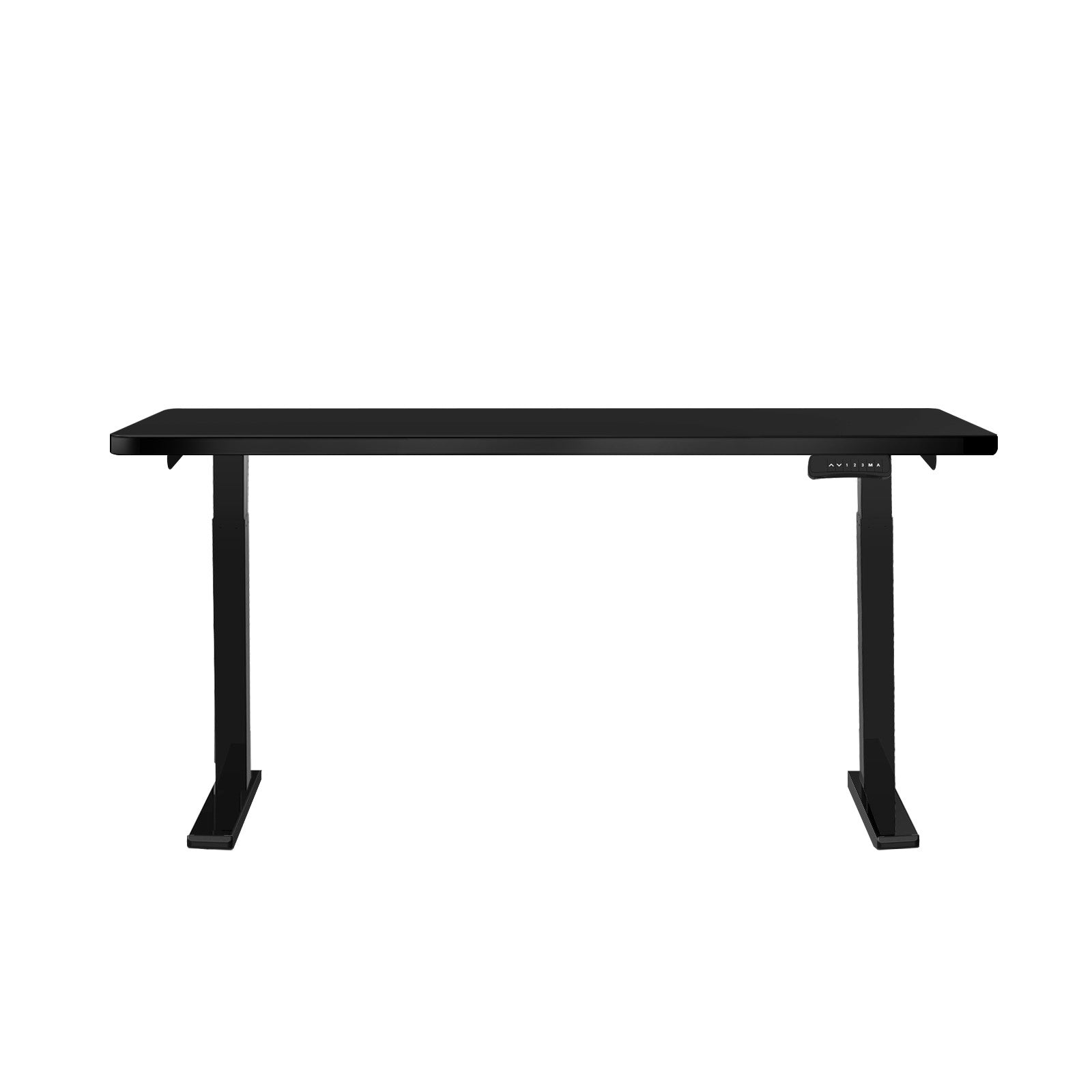 Oikiture Standing Desk Motorised Height Adjustable Stand Office Computer Table - Sunyee