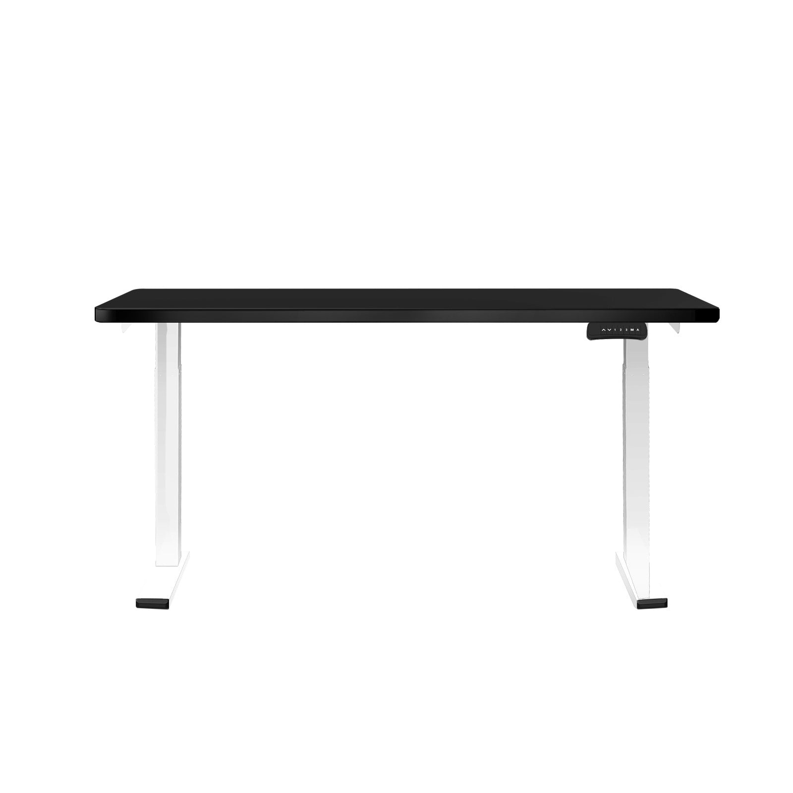 Oikiture Standing Desk Motorised Height Adjustable Stand Office Computer Table - Sunyee