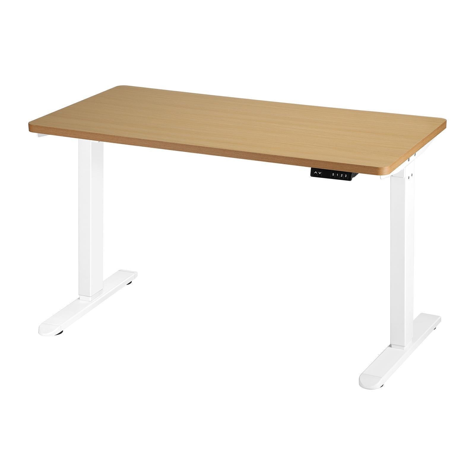 Oikiture Electric Standing Desk Motorised Height Adjustable Sit Stand Table - Sunyee