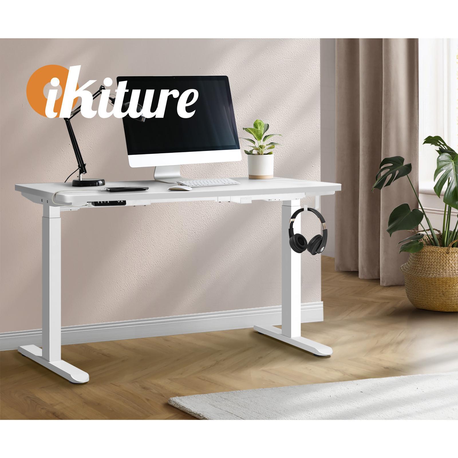 Oikiture Standing Desk Electric Dual Motor Sit Stand Up Height Adjustable 120cm - Sunyee