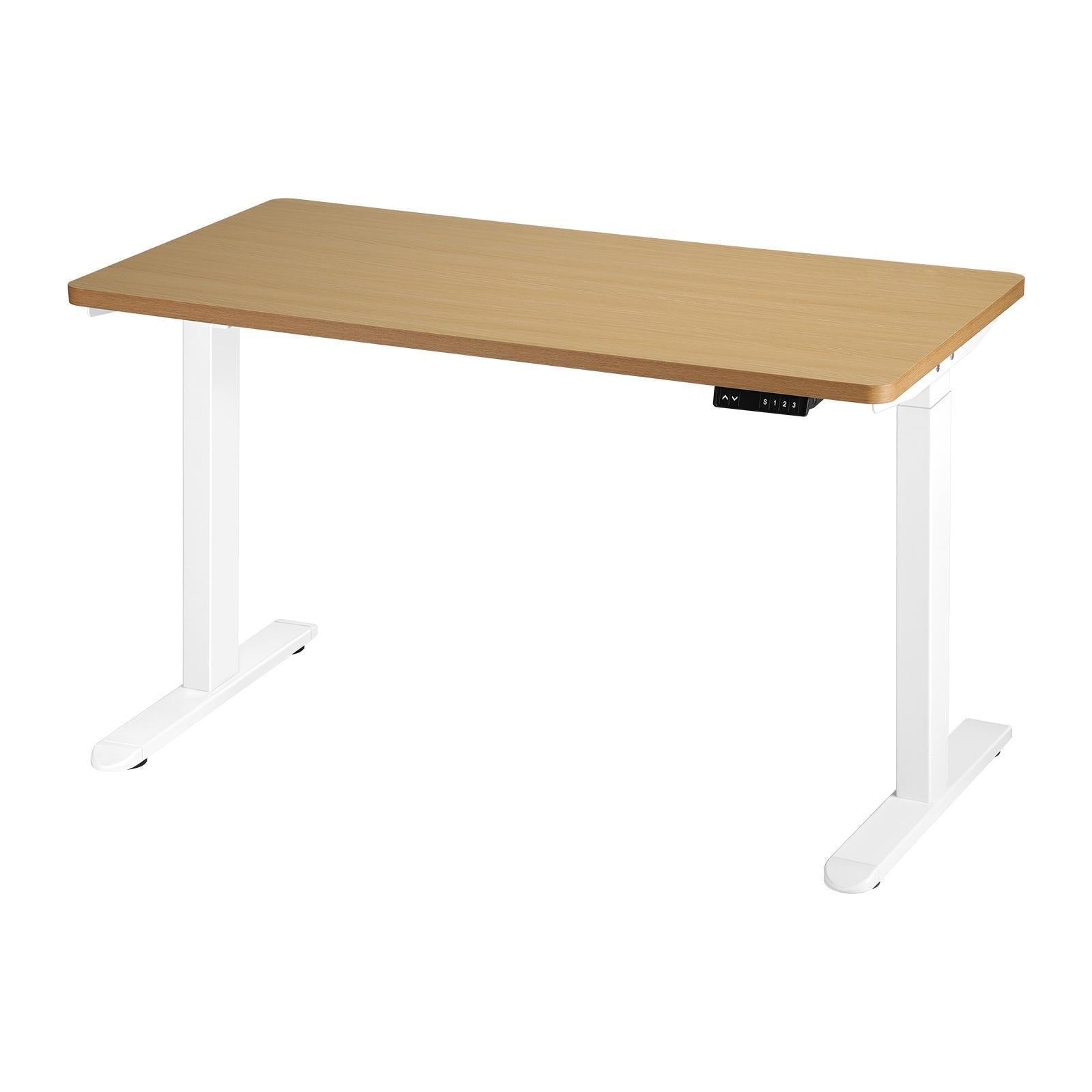 Oikiture Electric Standing Desk Motorised Height Adjustable Sit Stand Table - Sunyee