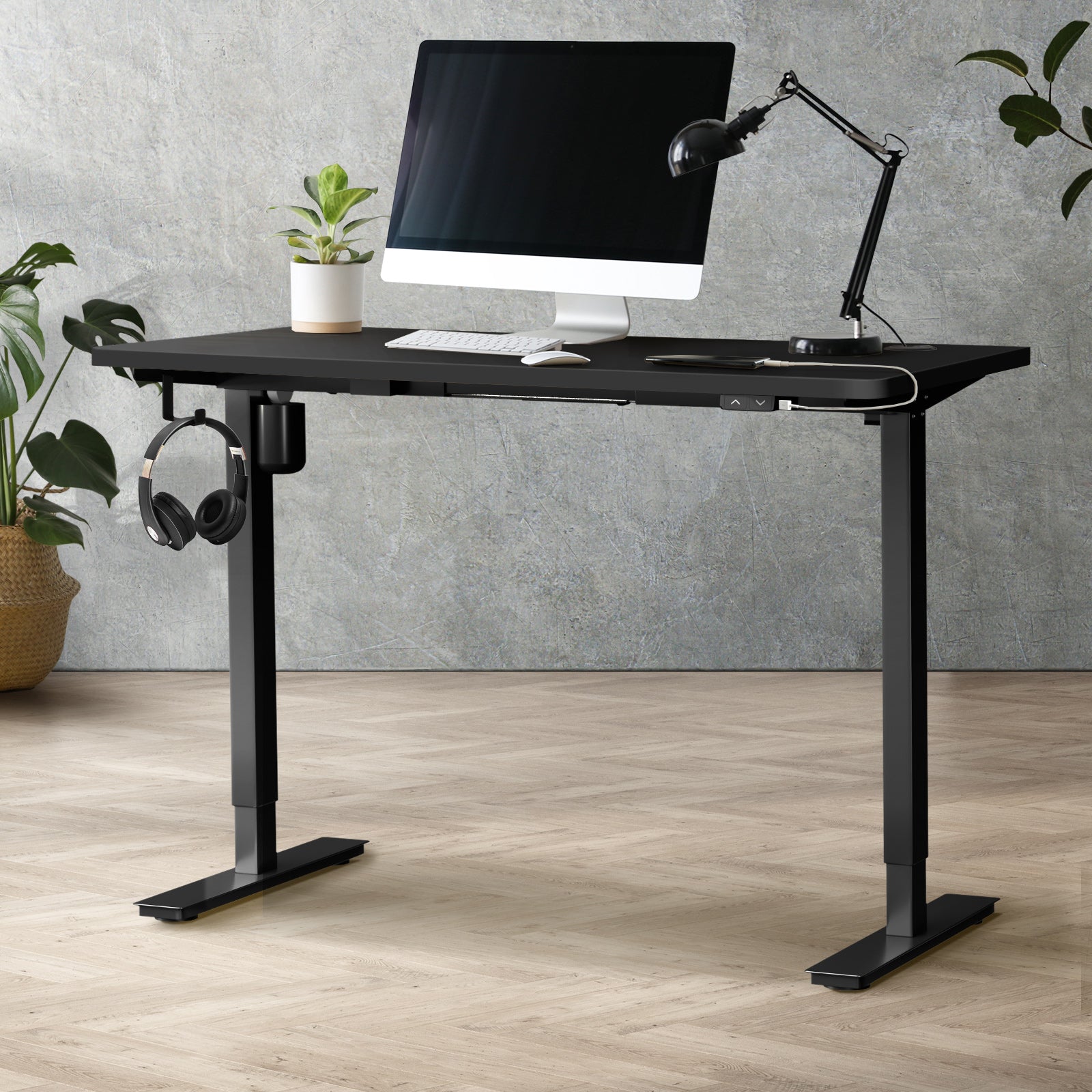 Oikiture Electric Standing Desk Single Motor 120/140/150cm - Sunyee
