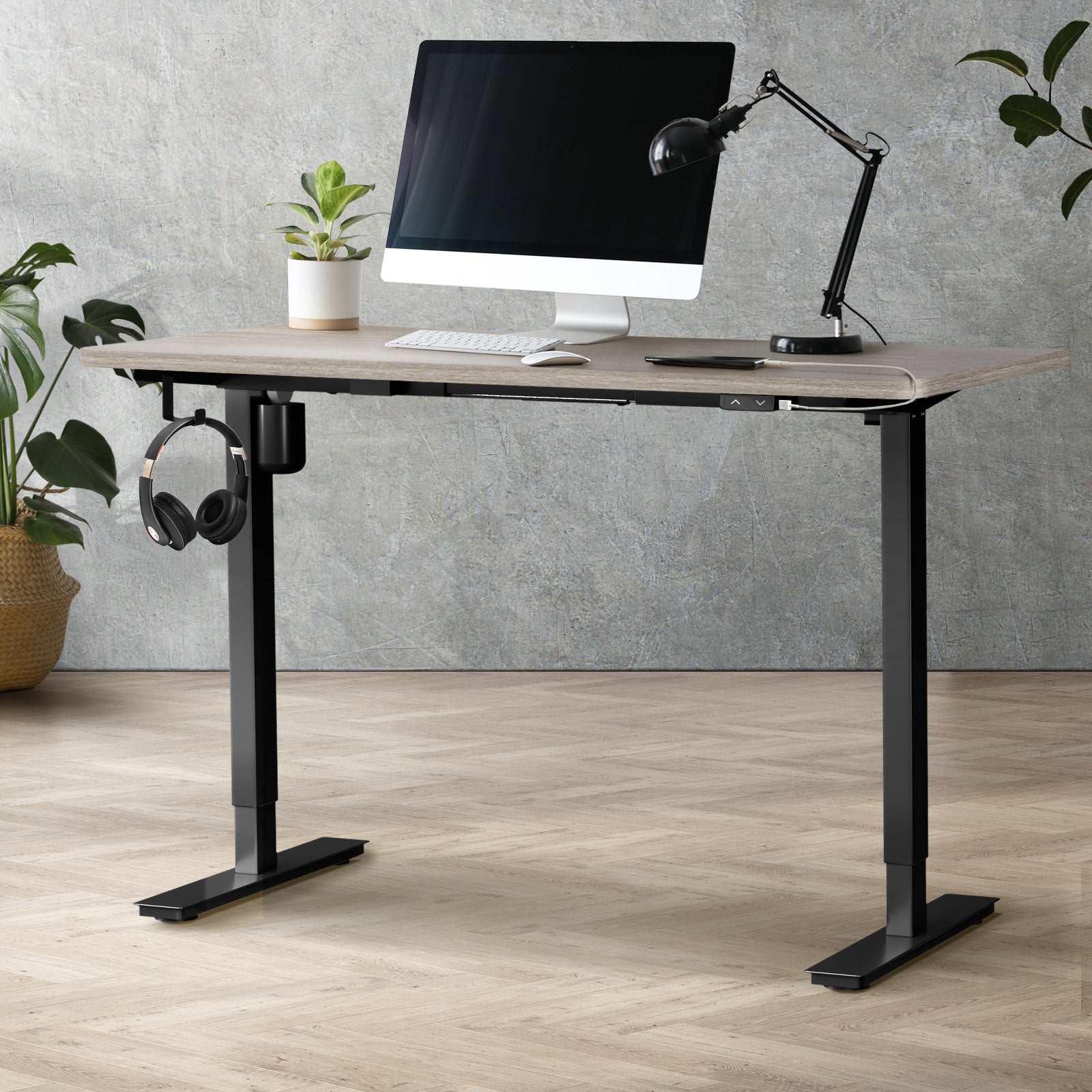 Oikiture Electric Standing Desk Single Motor 120/140/150cm - Sunyee