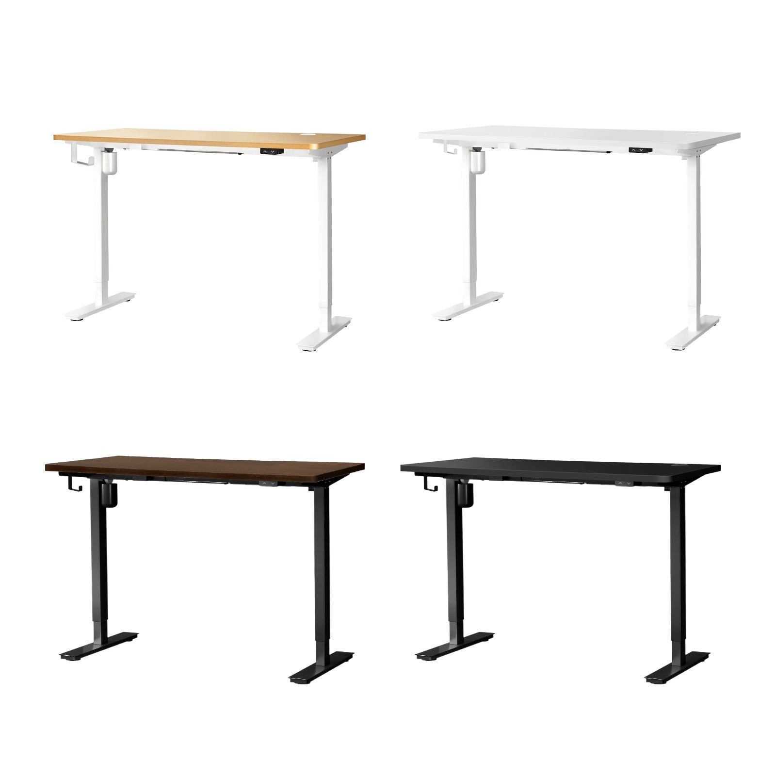 Oikiture Electric Standing Desk Single Motor 120/140/150cm - Sunyee