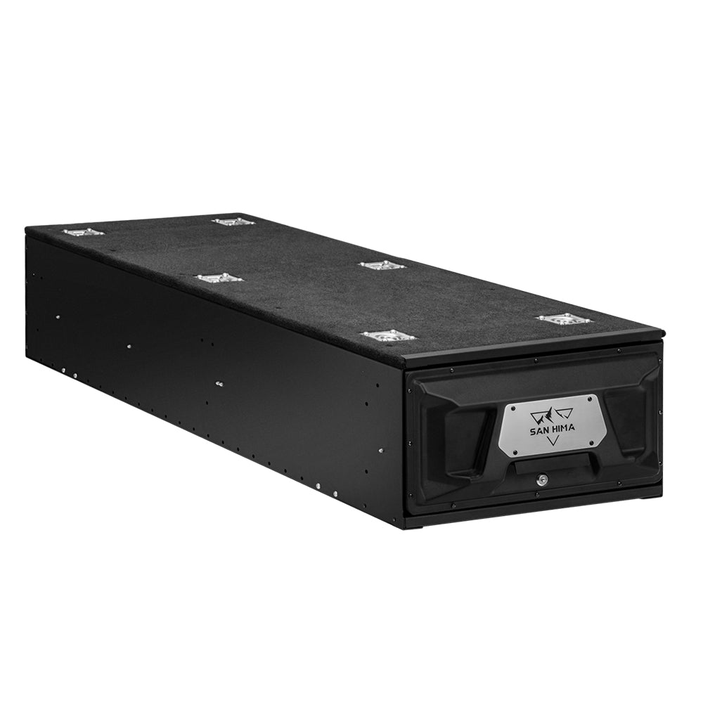 San Hima Lightweight 700/900/1300mm 4WD Rear Drawer & Wing Kit Storage Lockable - Sunyee
