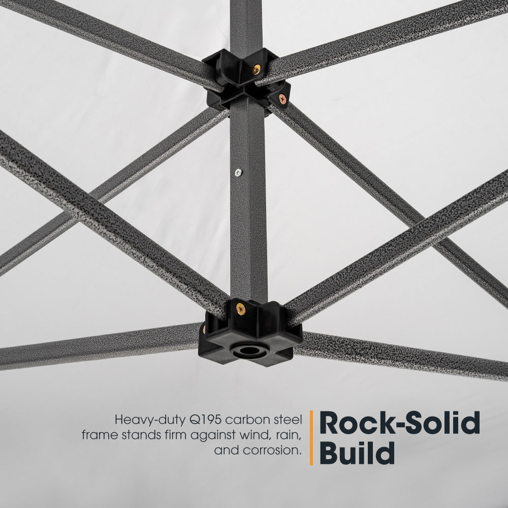 San Hima Portable Gazebo With Screen House 3m x 3m Pop Up Outdoor Camping - Sunyee