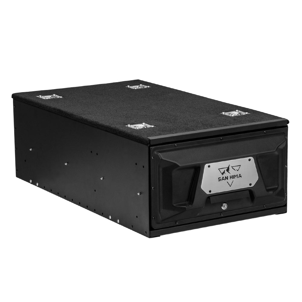 San Hima Lightweight 700/900/1300mm 4WD Rear Drawer & Wing Kit Storage Lockable - Sunyee