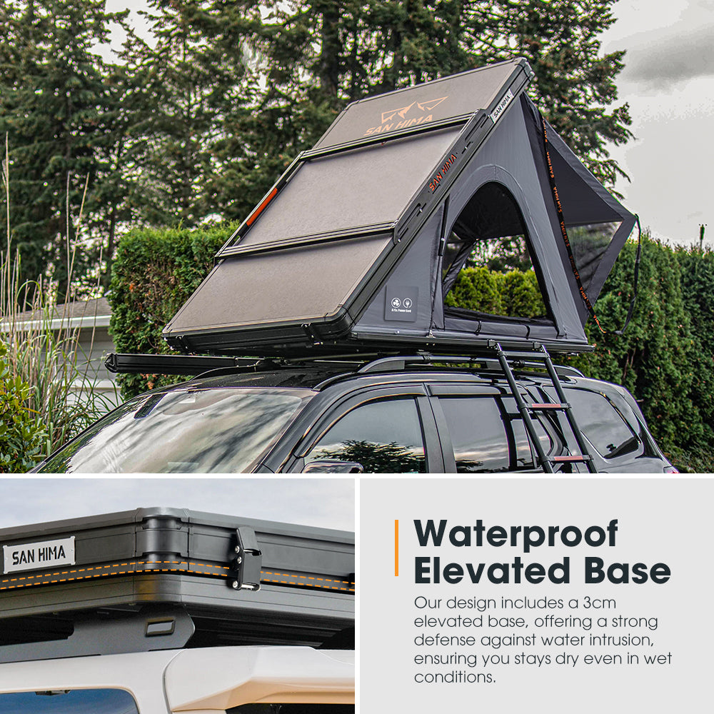 San Hima 270° Awning Driver Side + Kalbarri Lite Gen 2 Rooftop Tent & Rack - Sunyee