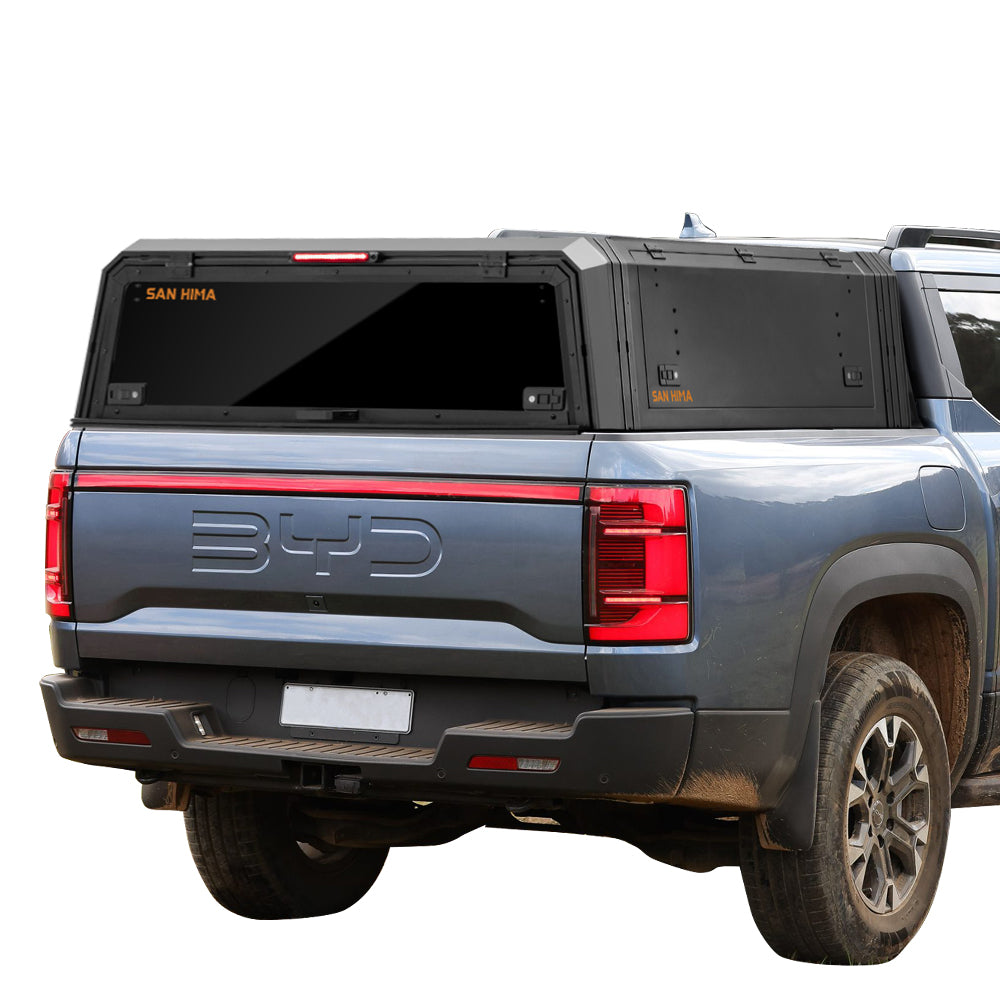 San Hima UTE Tub Canopy For BYD SHARK 6 2024-On Dual Cab W/ Rivet Gun