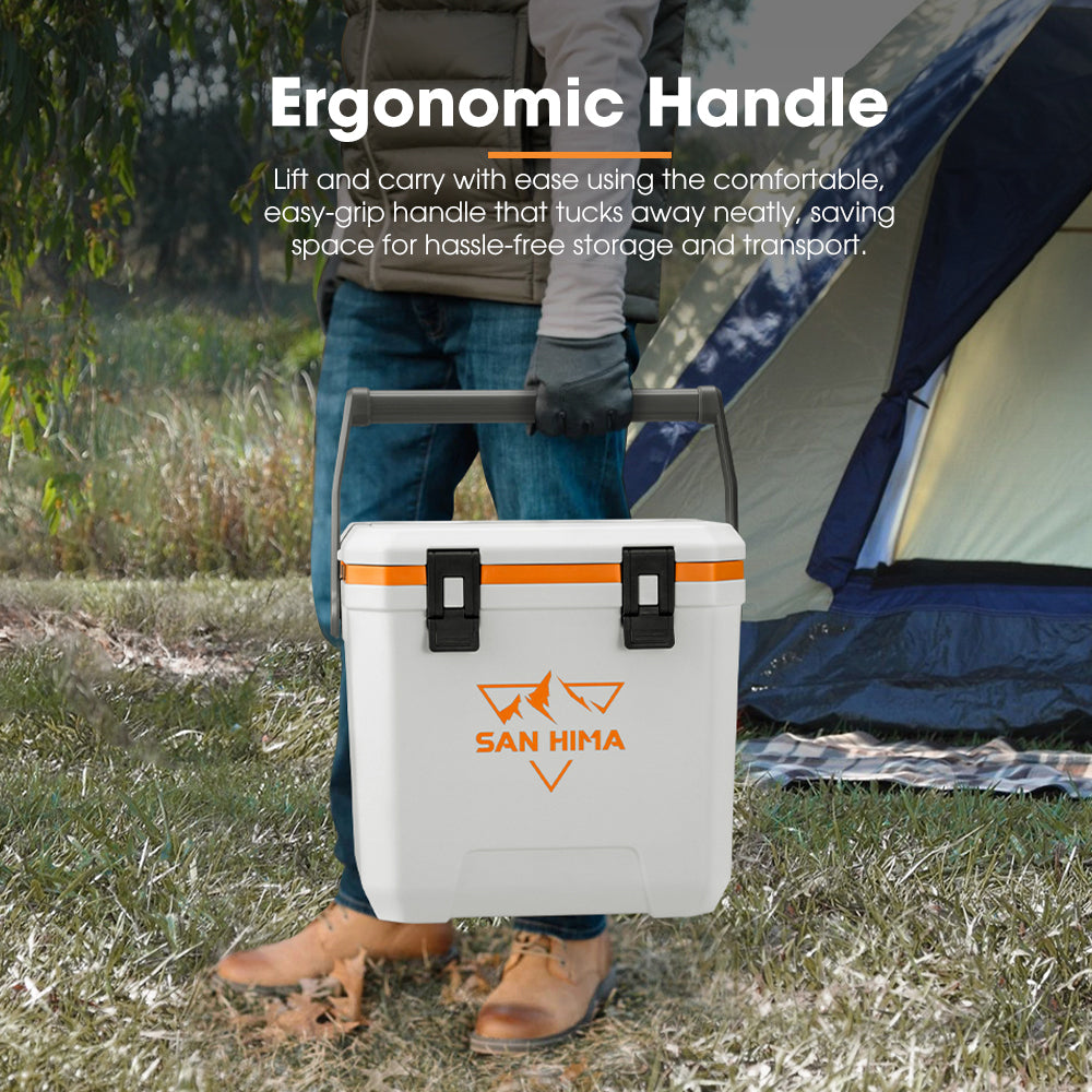 San Hima 24L Cooler Ice Box Portable For Camping BBQ Picnic Heat Retention - Sunyee