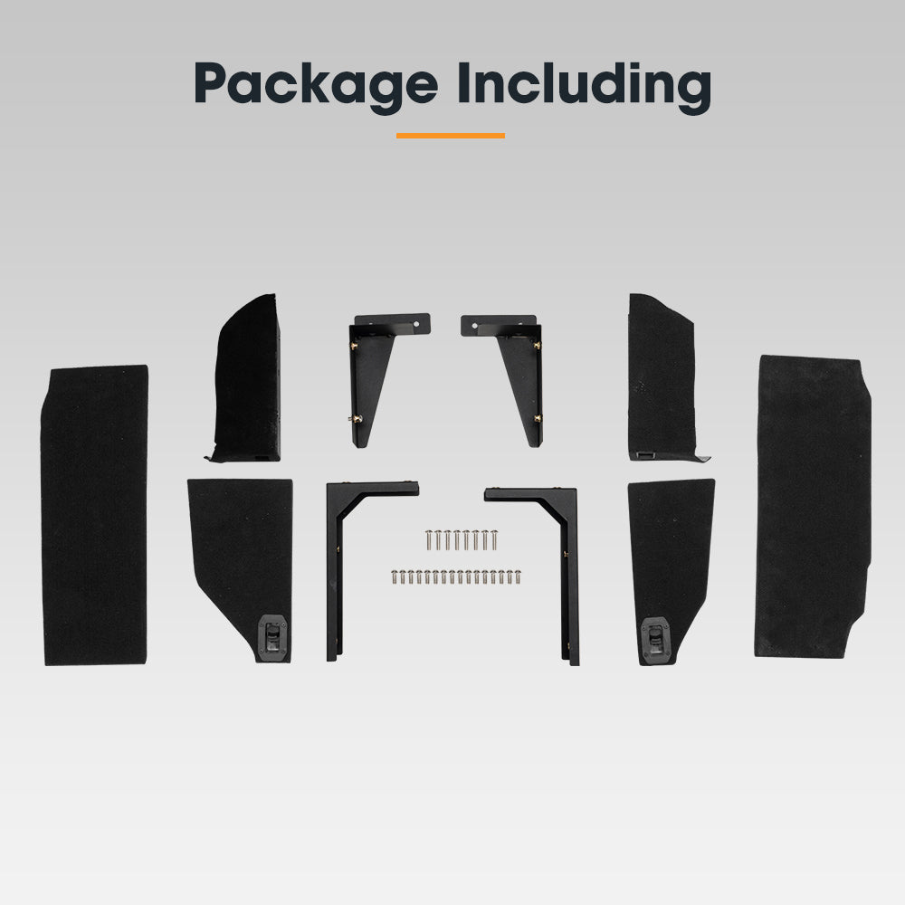 San Hima Drawer Wing Kit Fit Toyota Landcruiser Prado 120 Series - Sunyee