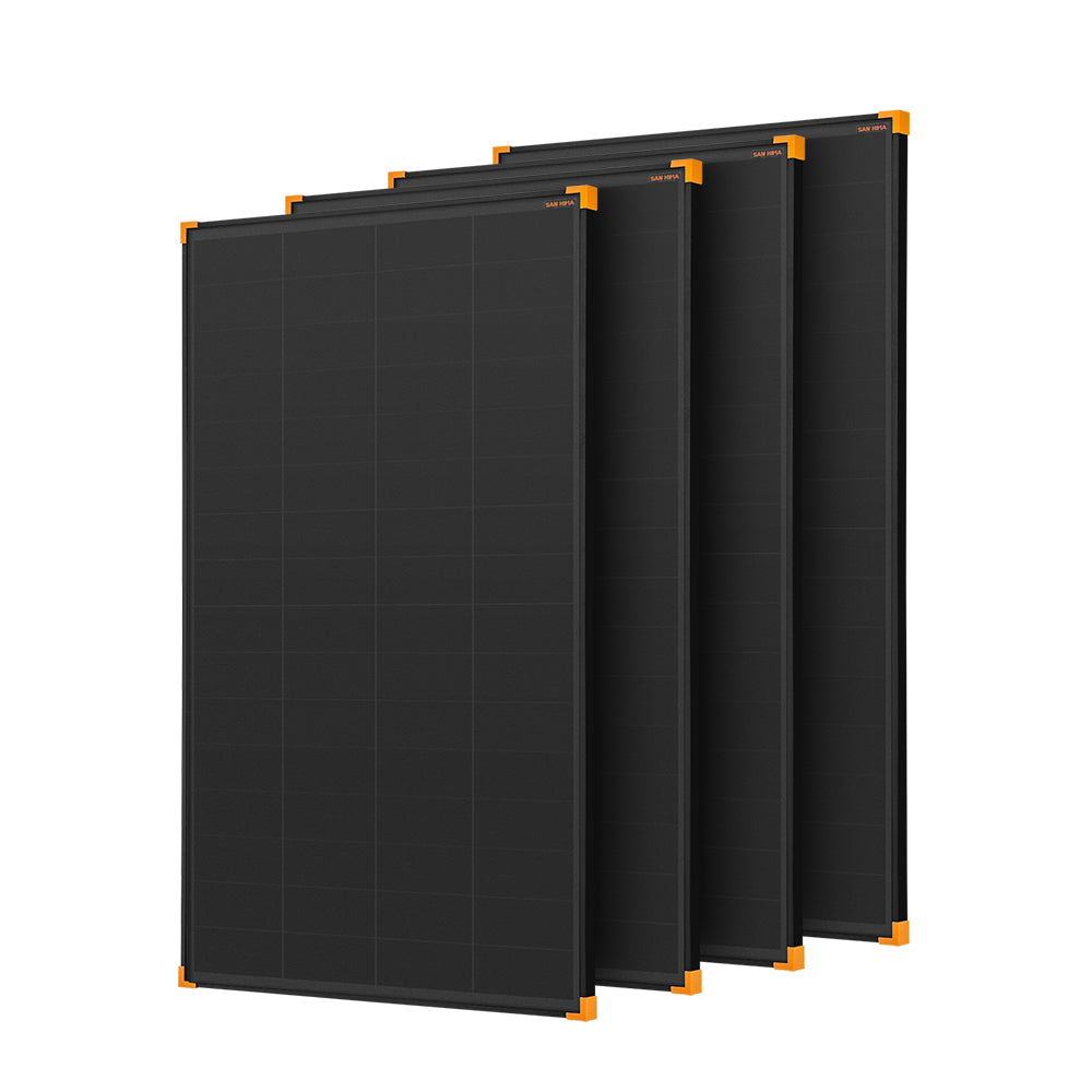 San Hima 120W 200W Mono-HPBC Fixed Solar Panel Power Bypass Caravan Camping - Sunyee