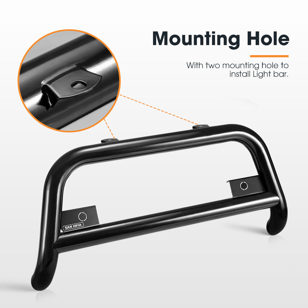 San Hima Nudge Bar 3" Grille Guard For Toyota HiLux N90 2026-On Black