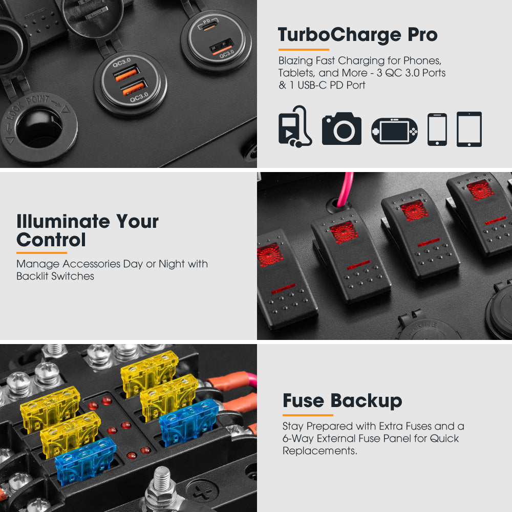 San Hima 12V 200Ah Lithium Iron Phosphate Battery Self-heating + 12V Control Box - Sunyee