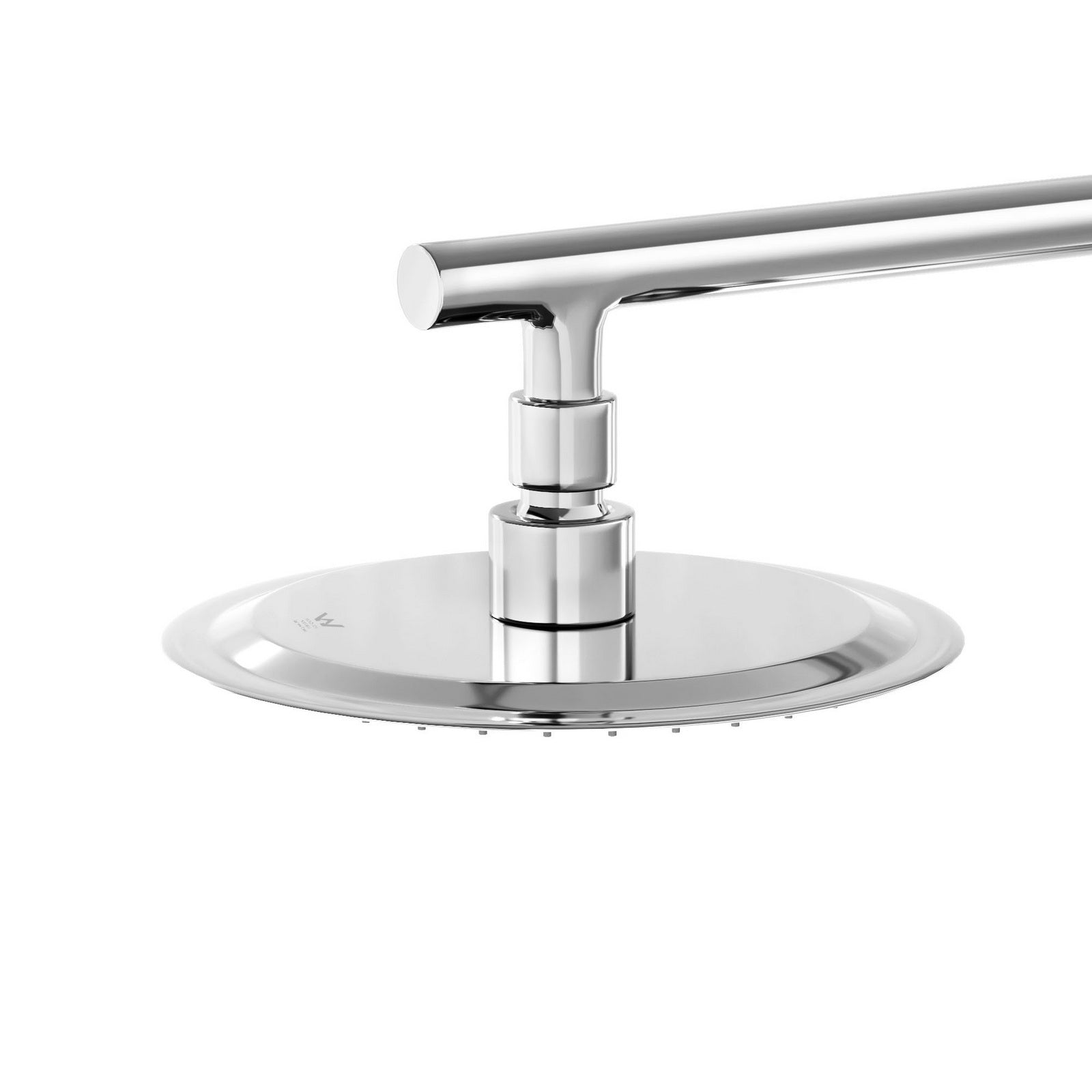 Welba 10" Rain Shower Head Set Round 3-Mode Handheld Shower Rail Set Chrome - Sunyee