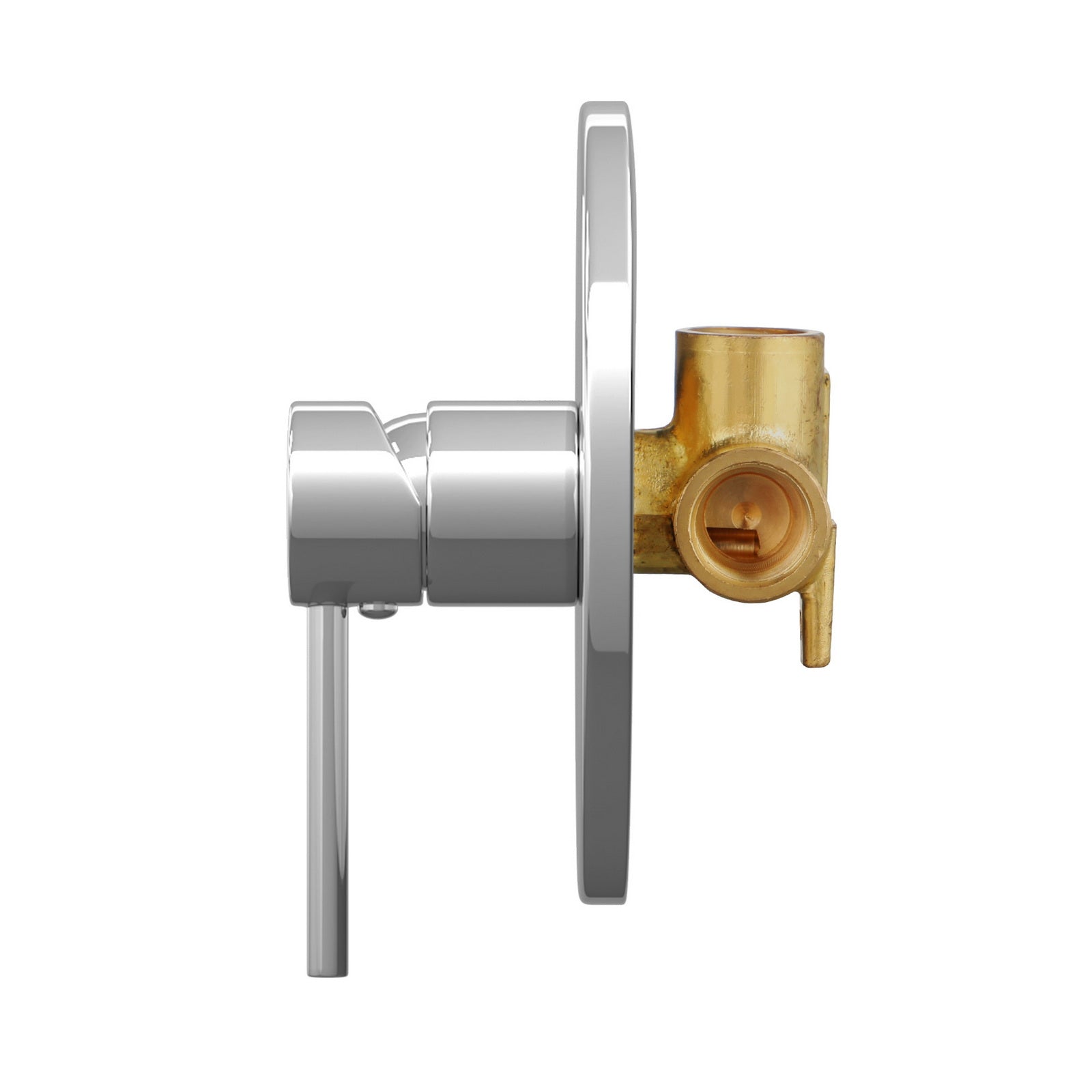 Welba 10" Rain Shower Head Set Round Handheld With Shower Mixer Tap Chrome - Sunyee