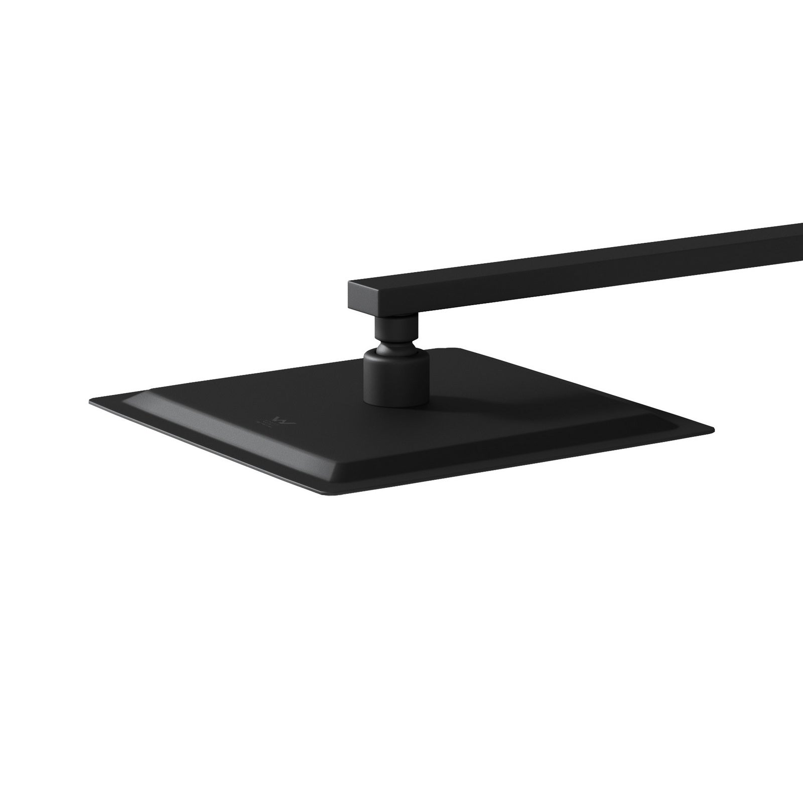 Welba 10" Rain Shower Head Set Square 3-Mode Handheld Shower Rail Set Black - Sunyee