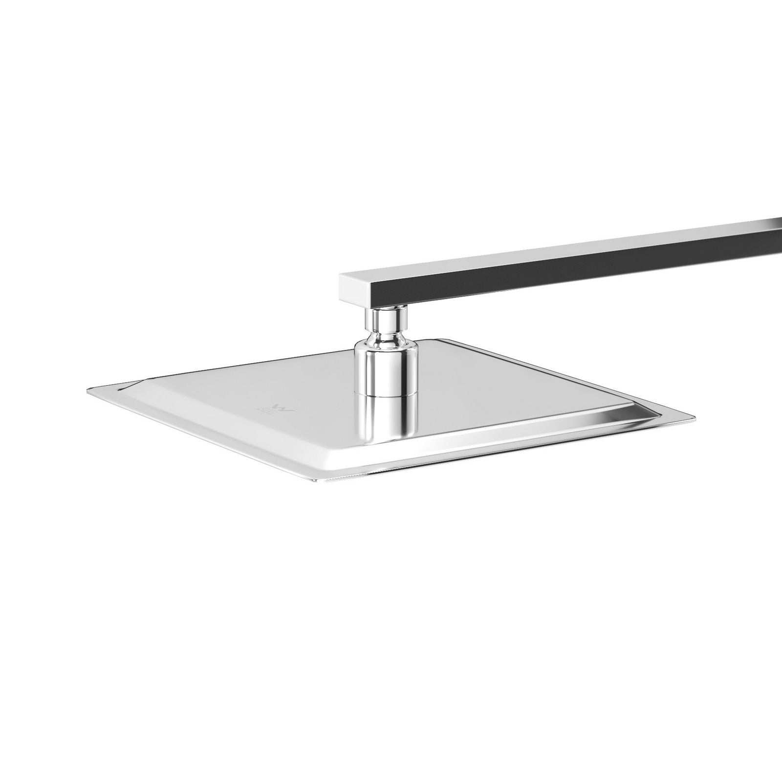 Welba 10" Rain Shower Head Set Square 3-Mode Handheld Shower Rail Set Chrome - Sunyee