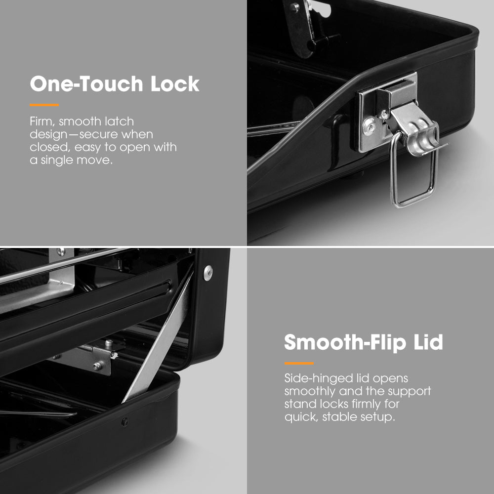 San Hima Camping Gas Stove Portable 3 Burner Outdoor BBQ Cooking 20400 BTU