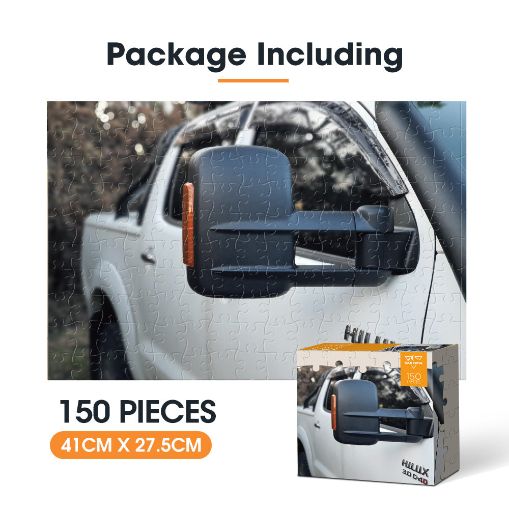 San Hima 150pcs Jigsaw Puzzle Towing Mirror Puzzles For Adult 41x27.5cm - Sunyee