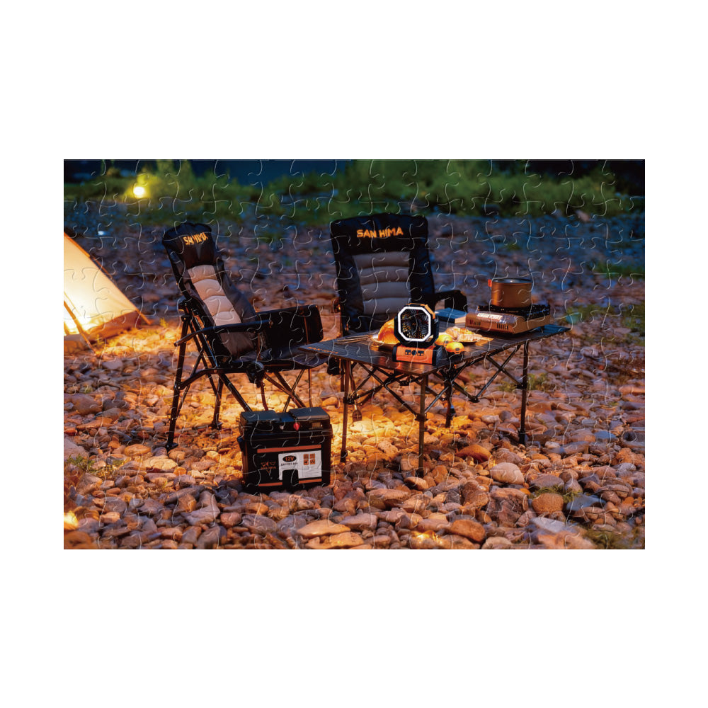 San Hima 150pcs Jigsaw Puzzle Camping Entertainment Puzzles For Adult 41x27.5cm - Sunyee