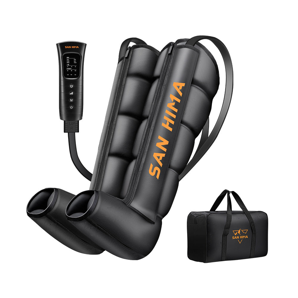 San Hima Air Compression Recovery Boots Full Leg Massager For Circulation Large - Sunyee