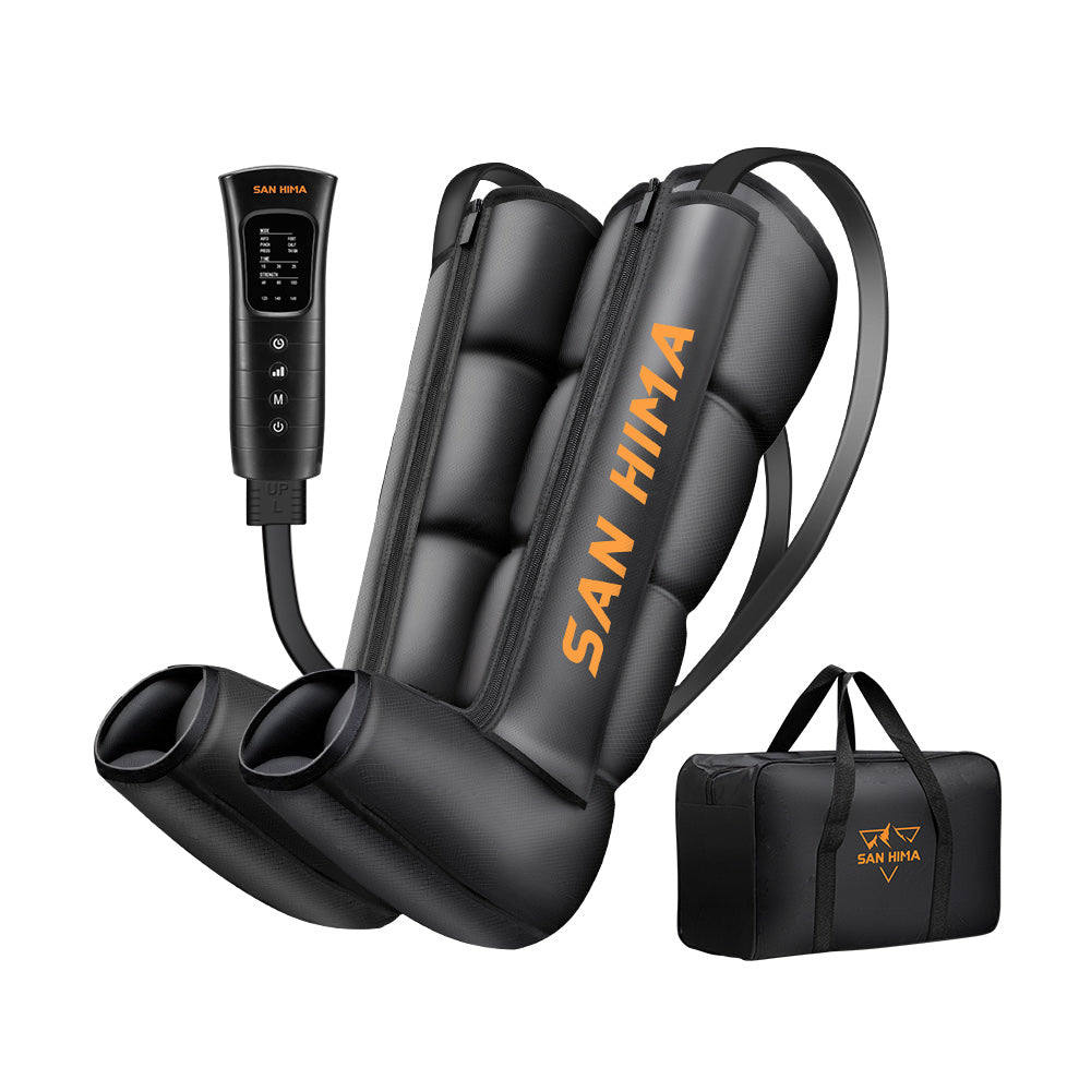 San Hima Air Compression Recovery Boots Full Leg Massager For Circulation Medium - Sunyee