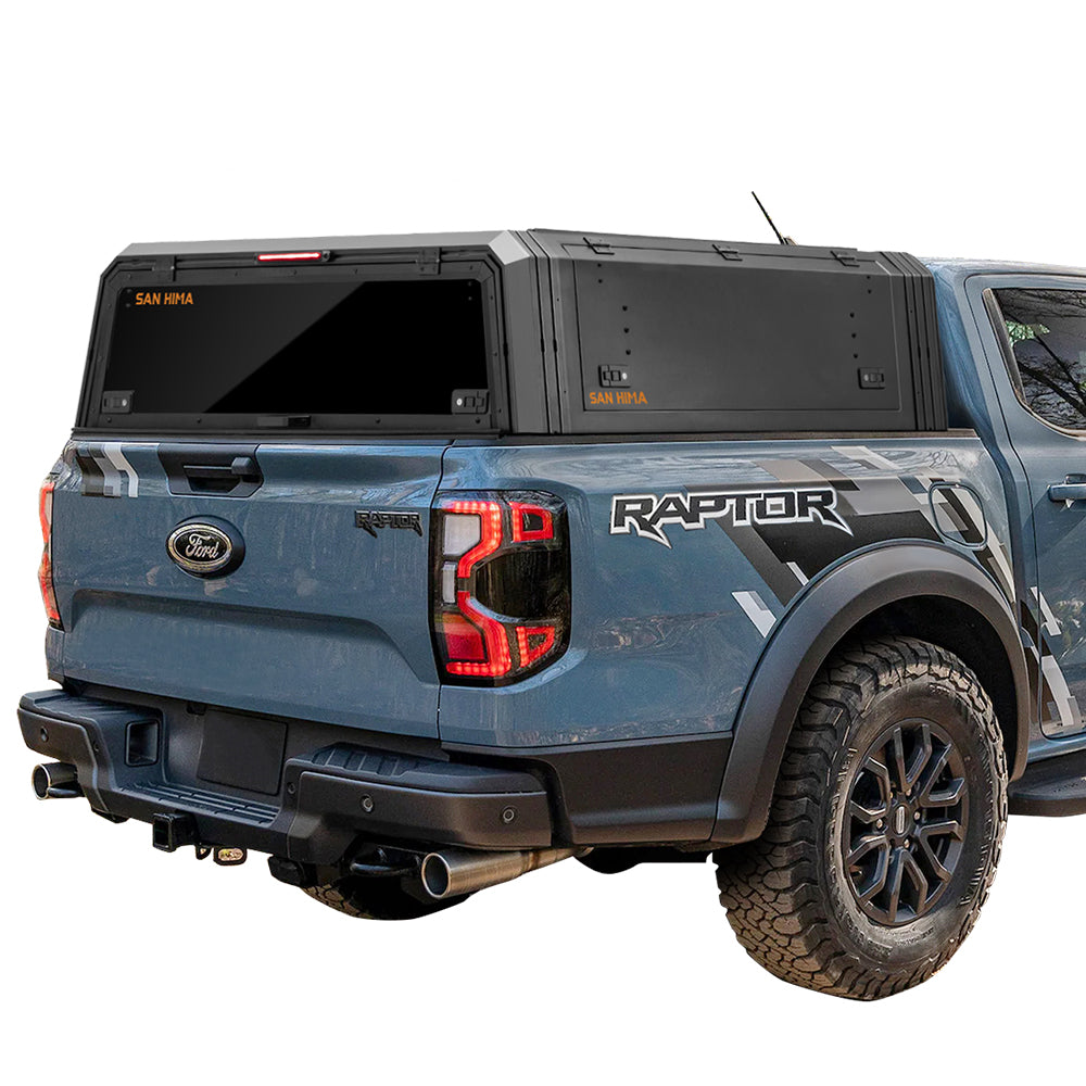 San Hima UTE Tub Canopy For Ford Next-Gen Ranger 2022-On Dual Cab W/ Rivet Gun