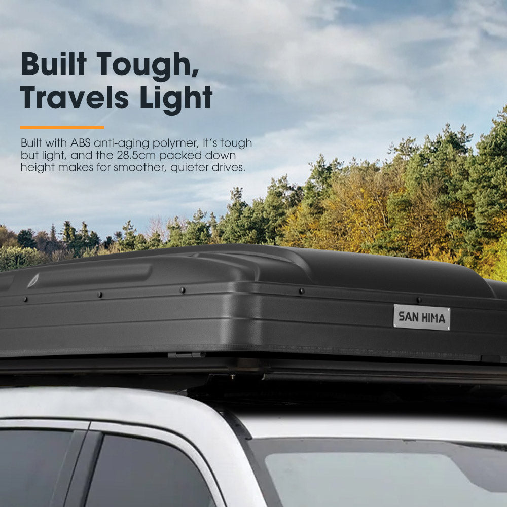 San Hima Jervis Rooftop Tent Hardshell With Ladder Camping Waterproof 4x4 4WD