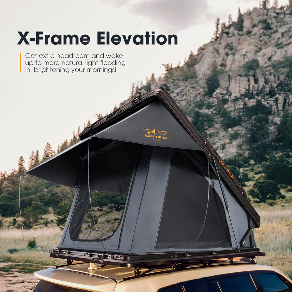 San Hima Kalbarri X Rooftop Tent Hardshell With Ladder Camping 4x4 4WD - Sunyee