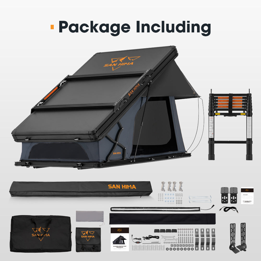 San Hima 180° Side Awning + Rooftop Tent - Sunyee