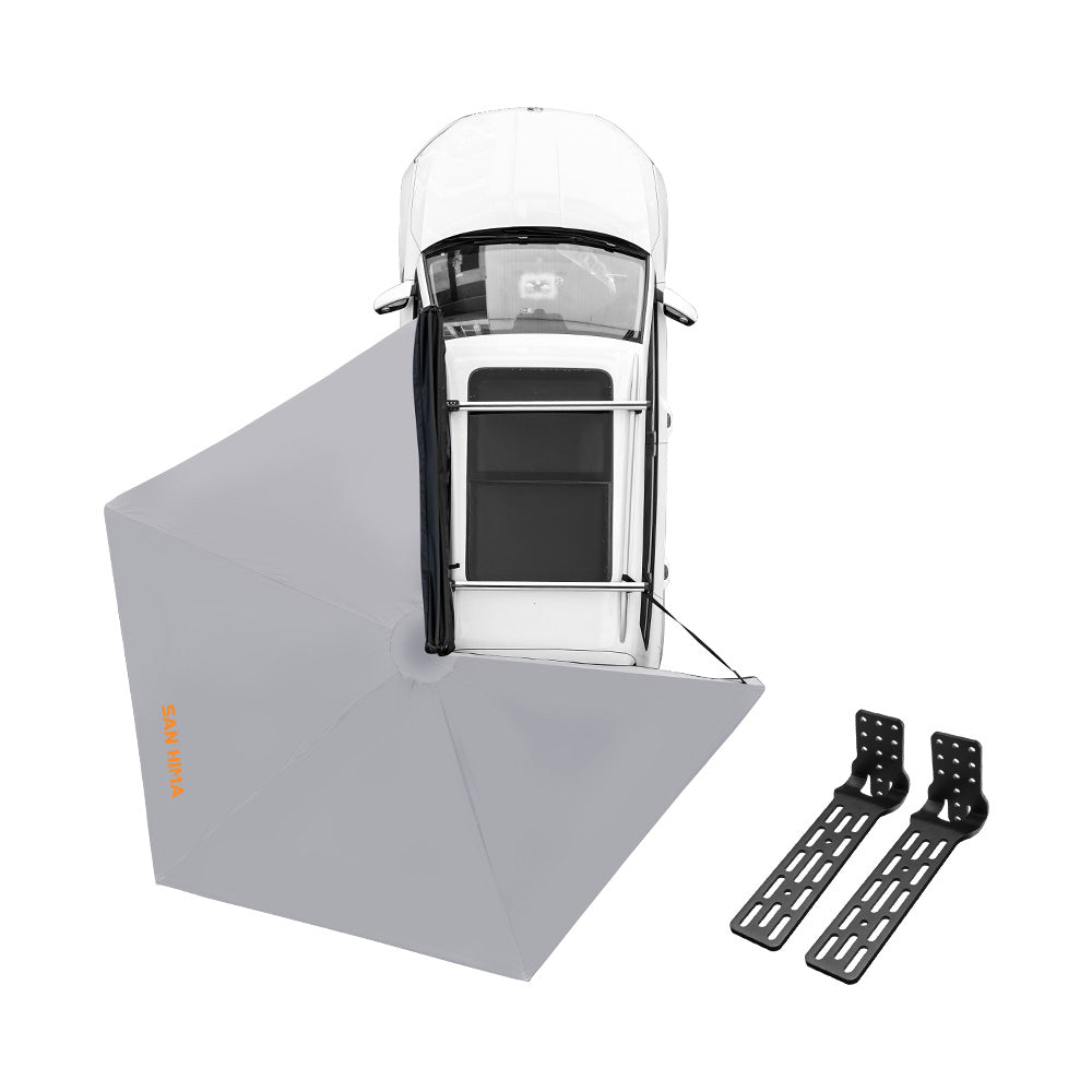 San Hima 270 Degree Free-Standing Awning 600D Double-Ripstop Oxford UPF50+ 4X4 - Sunyee