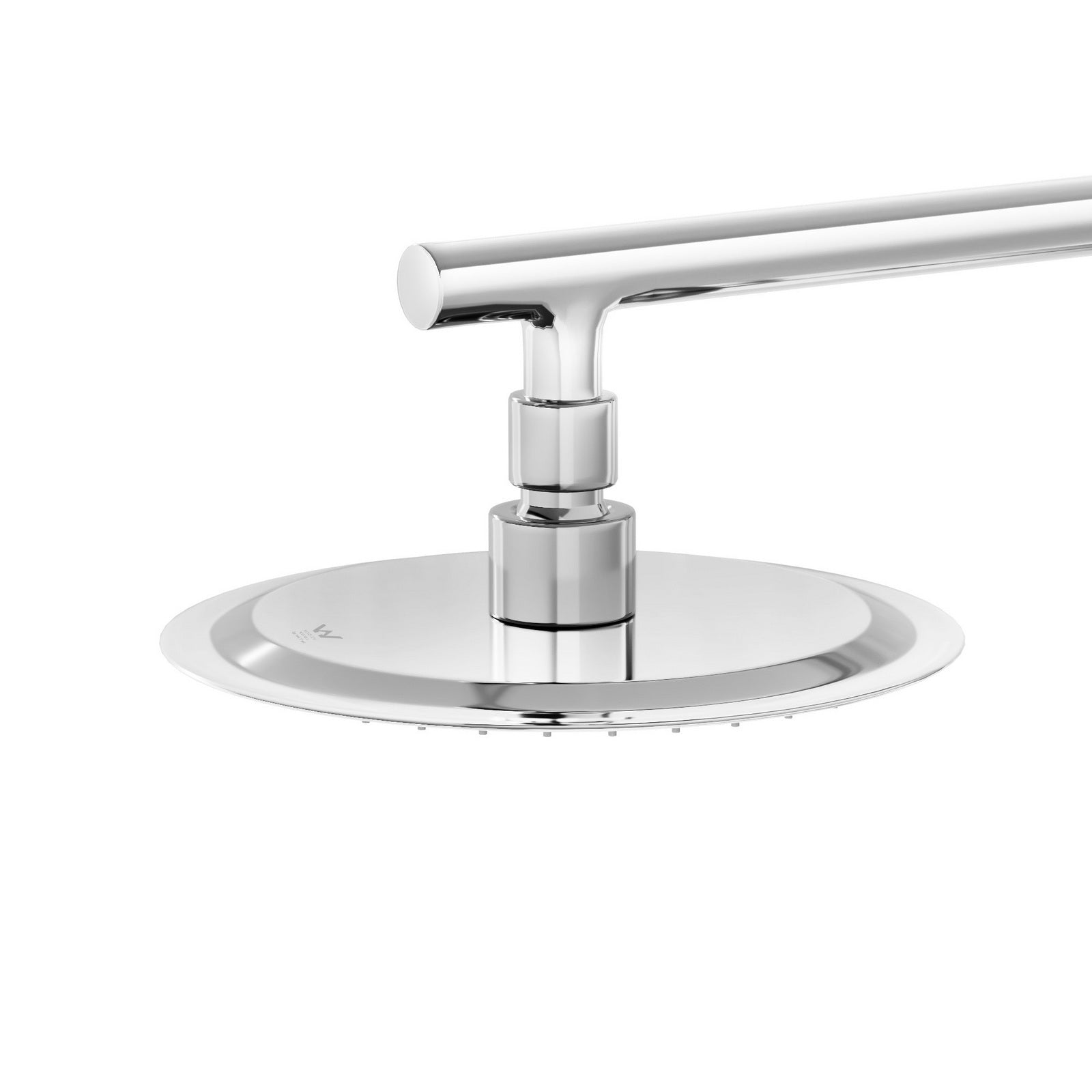 Welba 10" Rain Shower Head Set Round 3-Mode Handheld Shower Gooseneck Chrome - Sunyee