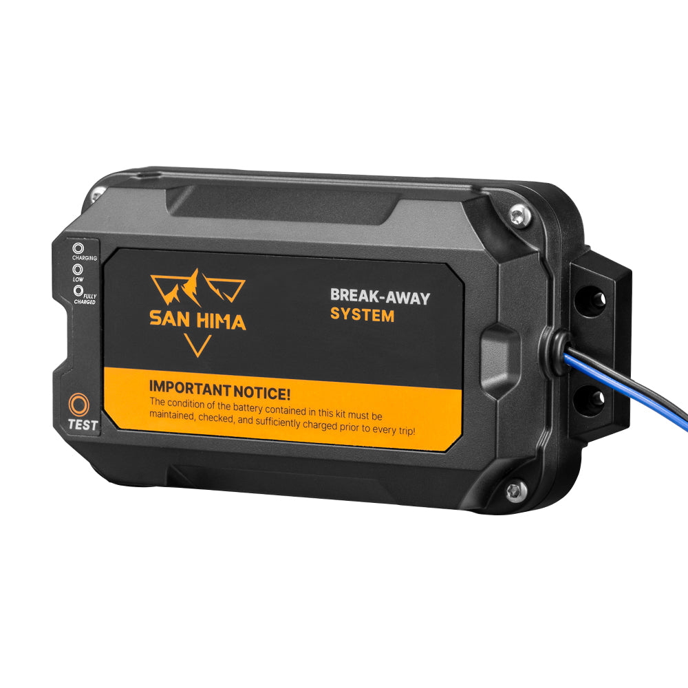 San Hima 12V Break Away System with Battery & Switch Trailer Electric Breakaway - Sunyee