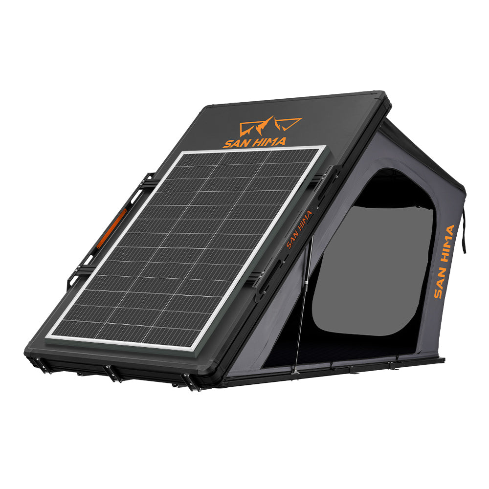 San Hima Kalbarri Gen 2 Roof Top Tent Hardshell With Ladder + 200W Solar Panel - Sunyee
