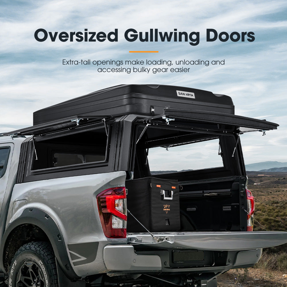 San Hima UTE Tub Canopy For Mitsubishi Triton MV 2024-On Dual Cab W/ Rivet Gun