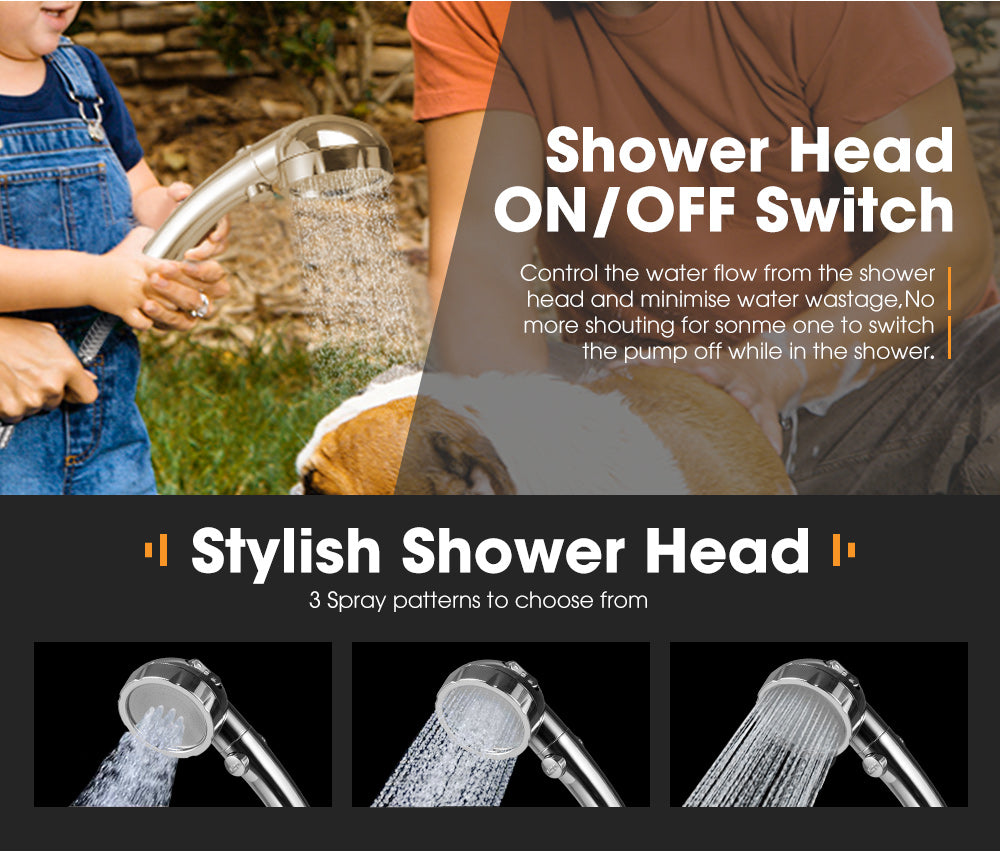 San Hima Portable Gas Hot Water Heater System 8L Caravan Outdoor Camping Shower - Sunyee