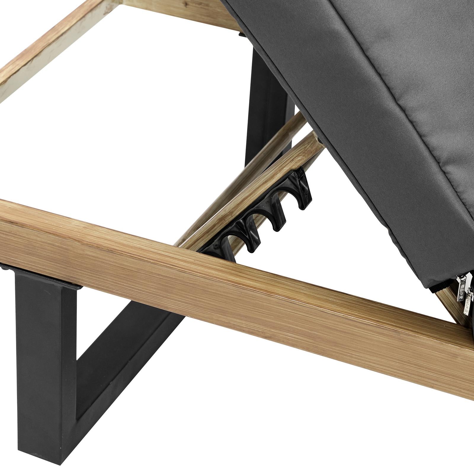 Livsip 2X Sun Lounger Day Bed Outdoor Setting Patio Furniture - Sunyee