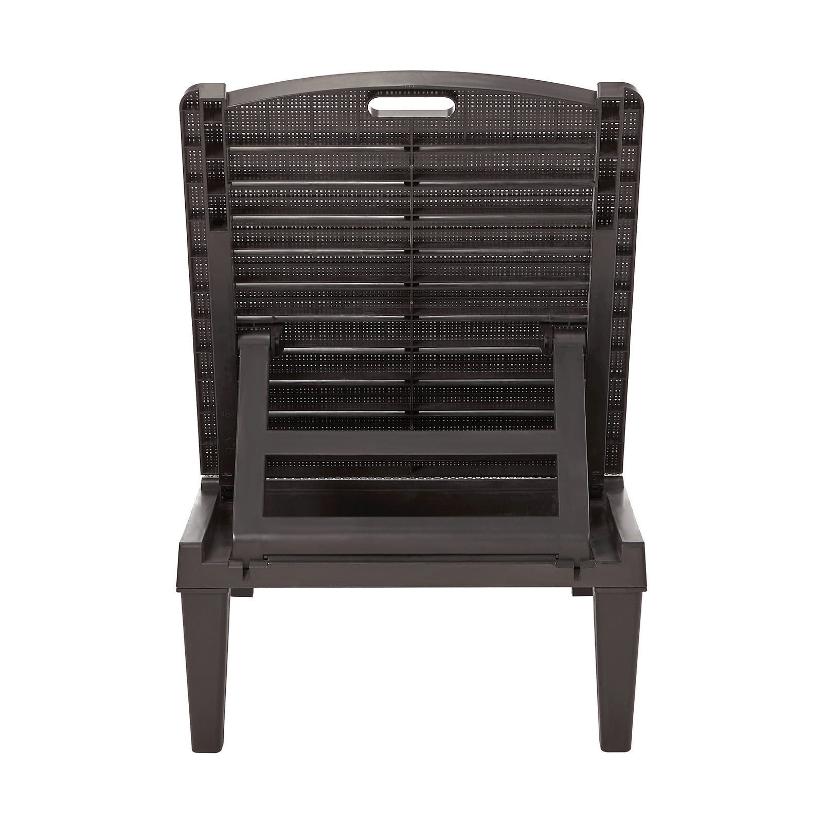 Livsip Sun Lounge Adjustable Outdoor Lounger Beach Chair Patio Furniture Brown