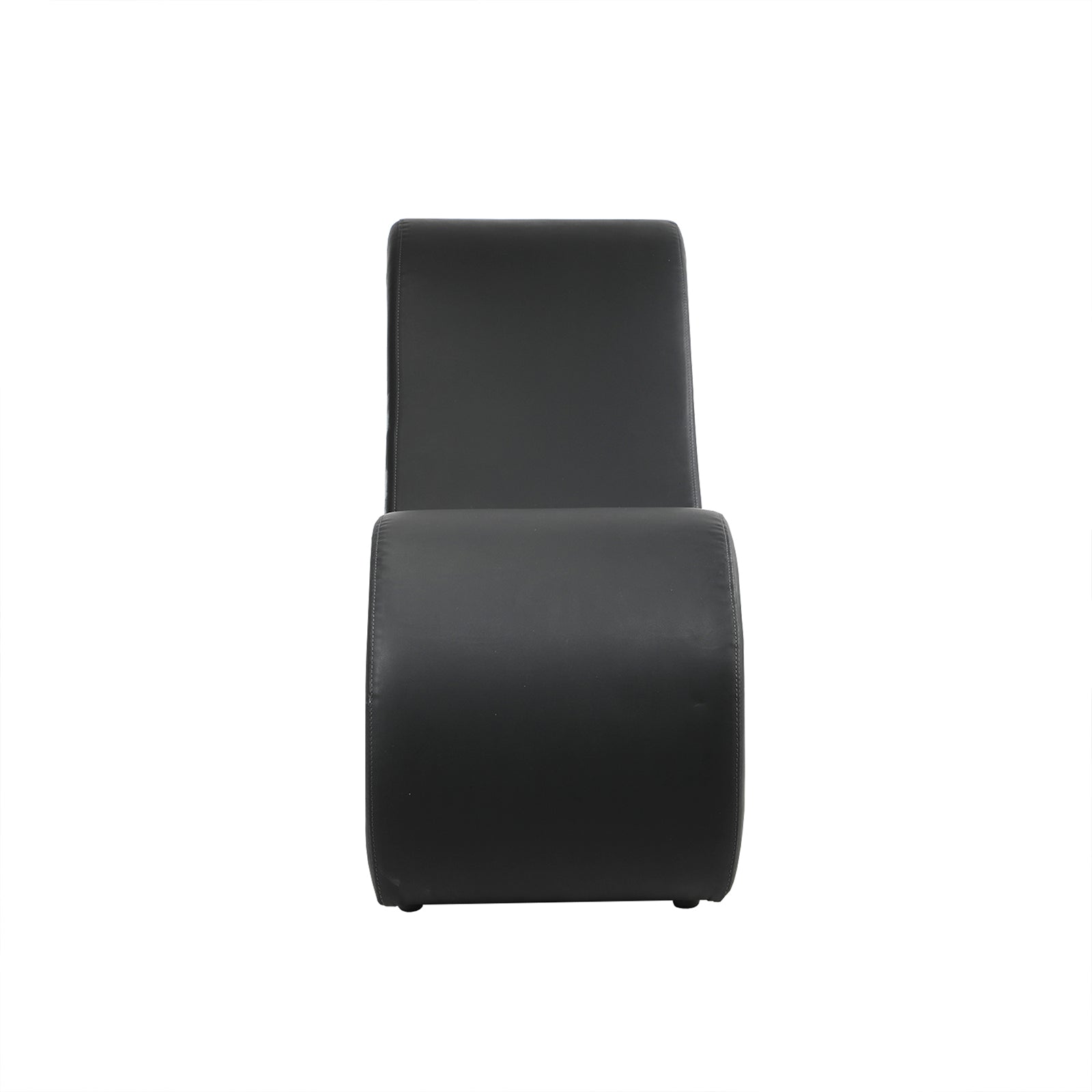 Oikiture Sofa Couch Tantra Chair Love Seat Chaise Lounge Couples Yoga Bed Black - Sunyee