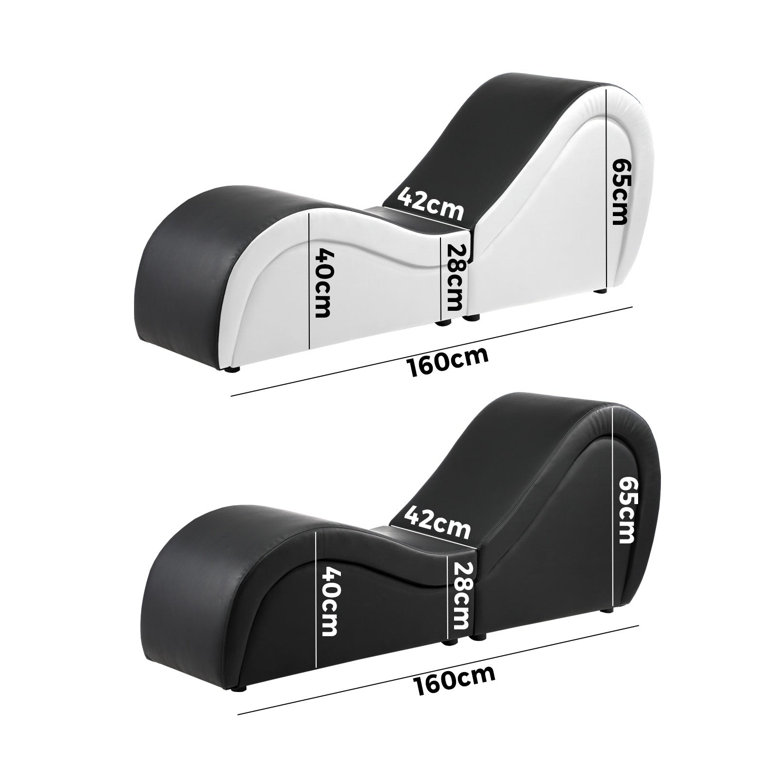 Oikiture Tantra Chair Sofa Couch Love Seat Chaise Lounge Couples Yoga Bed Stool - Sunyee