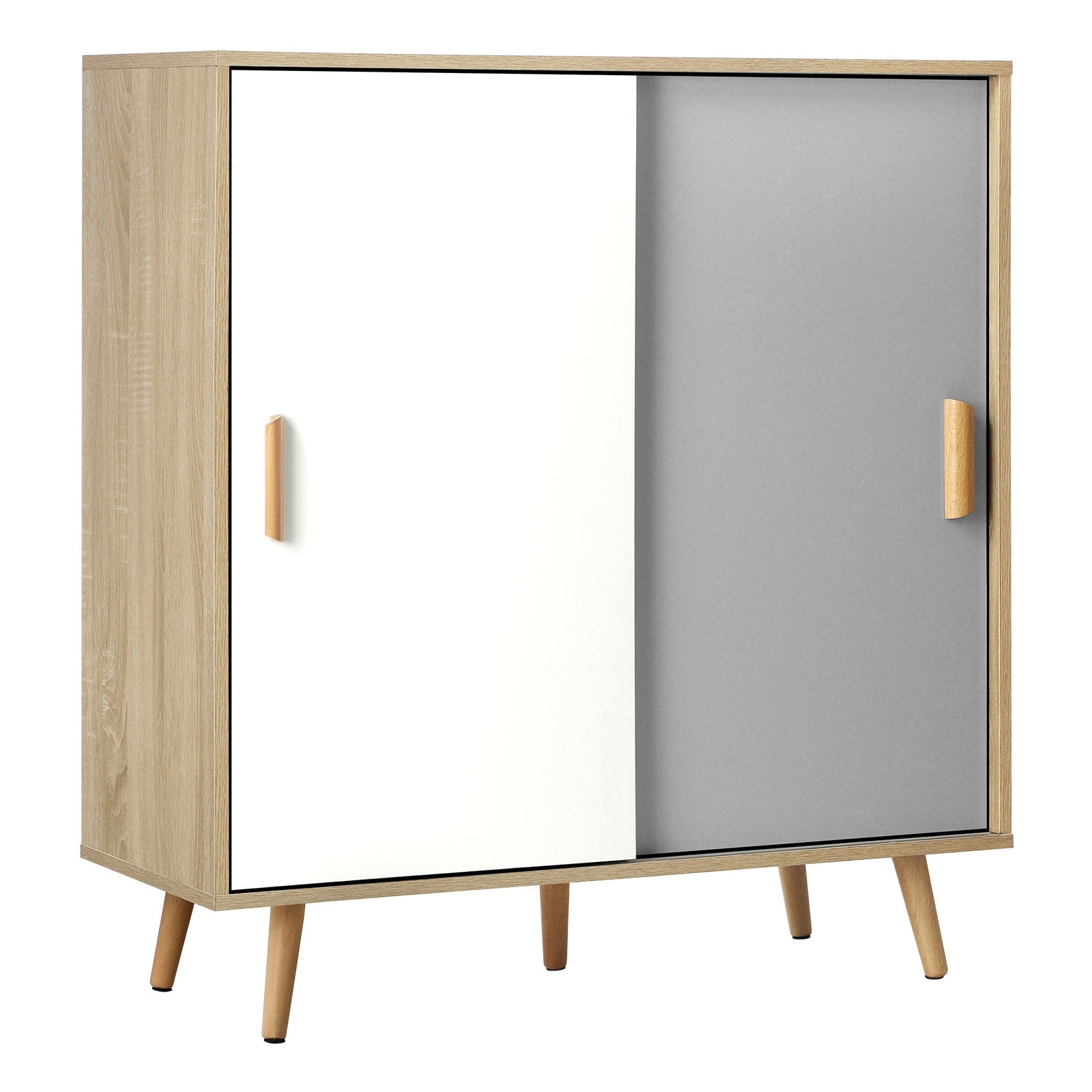 Oikiture Shoes Rack Shoe Storage Cabinet Organiser Sideboard Shelf Cupboard - Sunyee