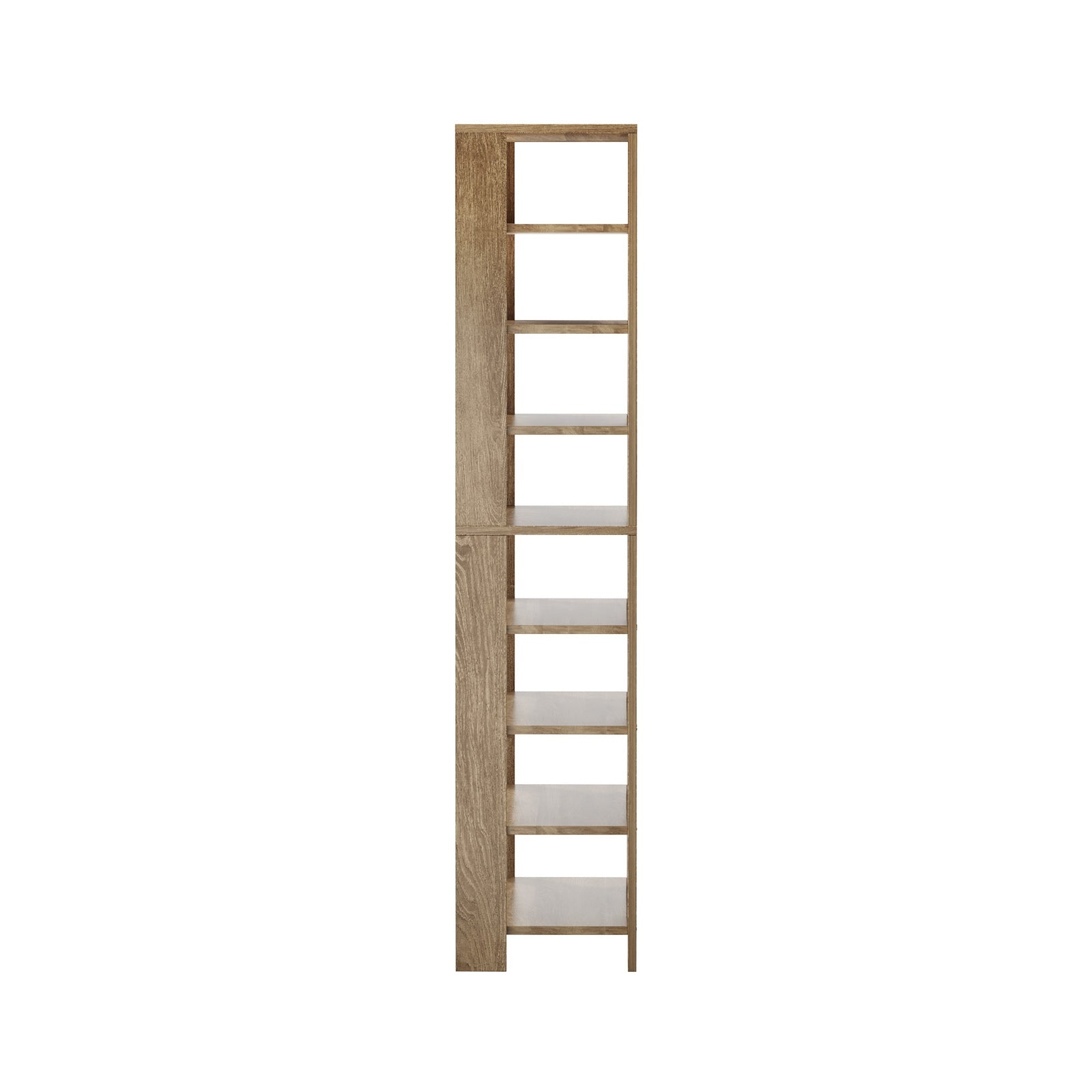 Oikiture Shoe Rack 9 Tiers Shelf Storage Cabinet Organiser 54 Pairs Natural