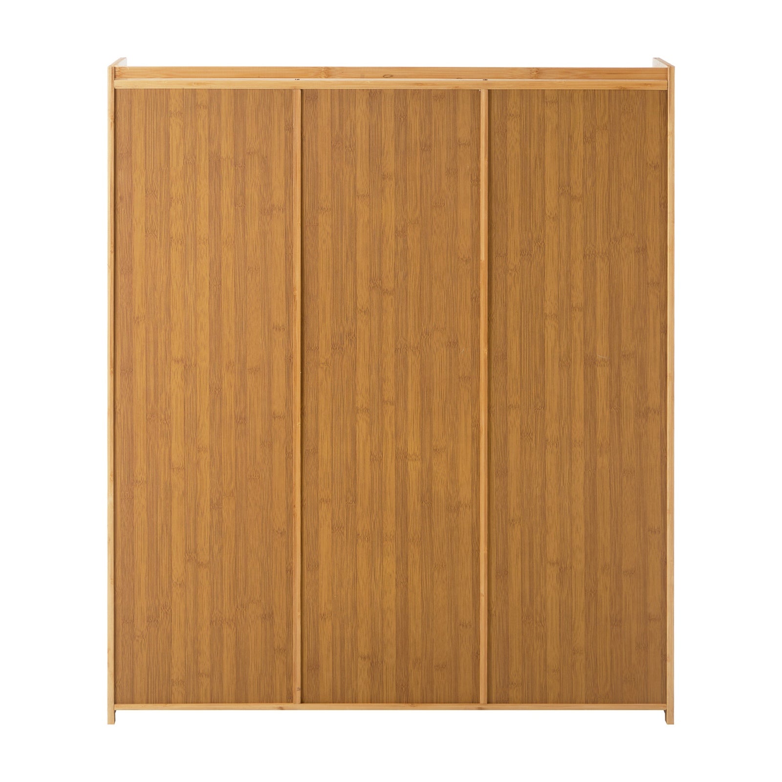 Oikiture Shoe Storage Cabinet Shoes Rack Organiser 7 Tier Shelf Rattan Brown - Sunyee