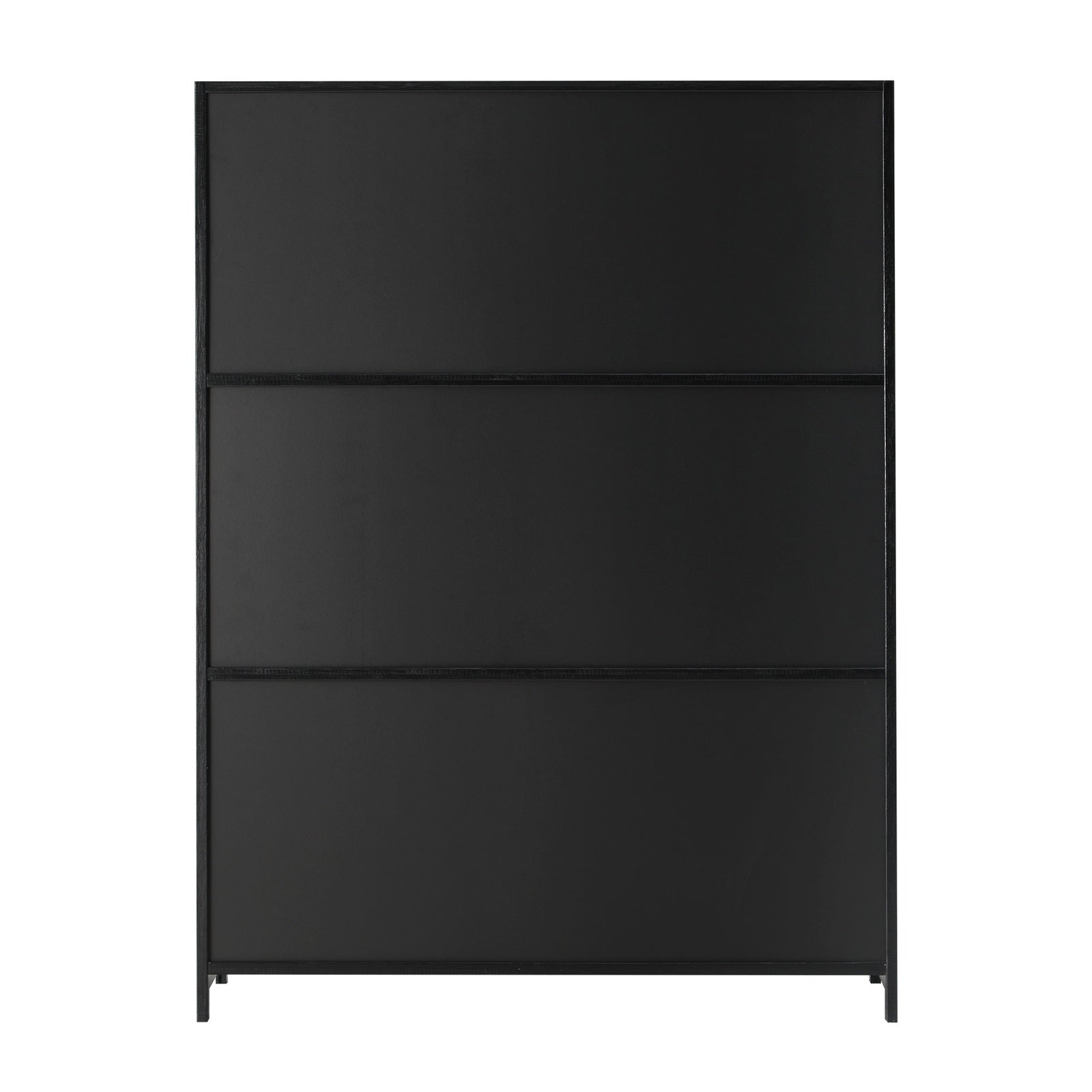 Oikiture Shoe Storage Cabinet Shoes Rack Organiser Shelf 3 Flip-up Doors - Sunyee