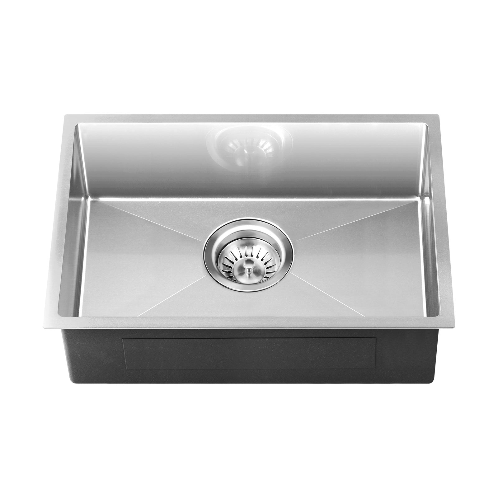 Welba Kitchen Sink Stainless Steel Bathroom Laundry Basin Single Silver 45X30CM - Sunyee