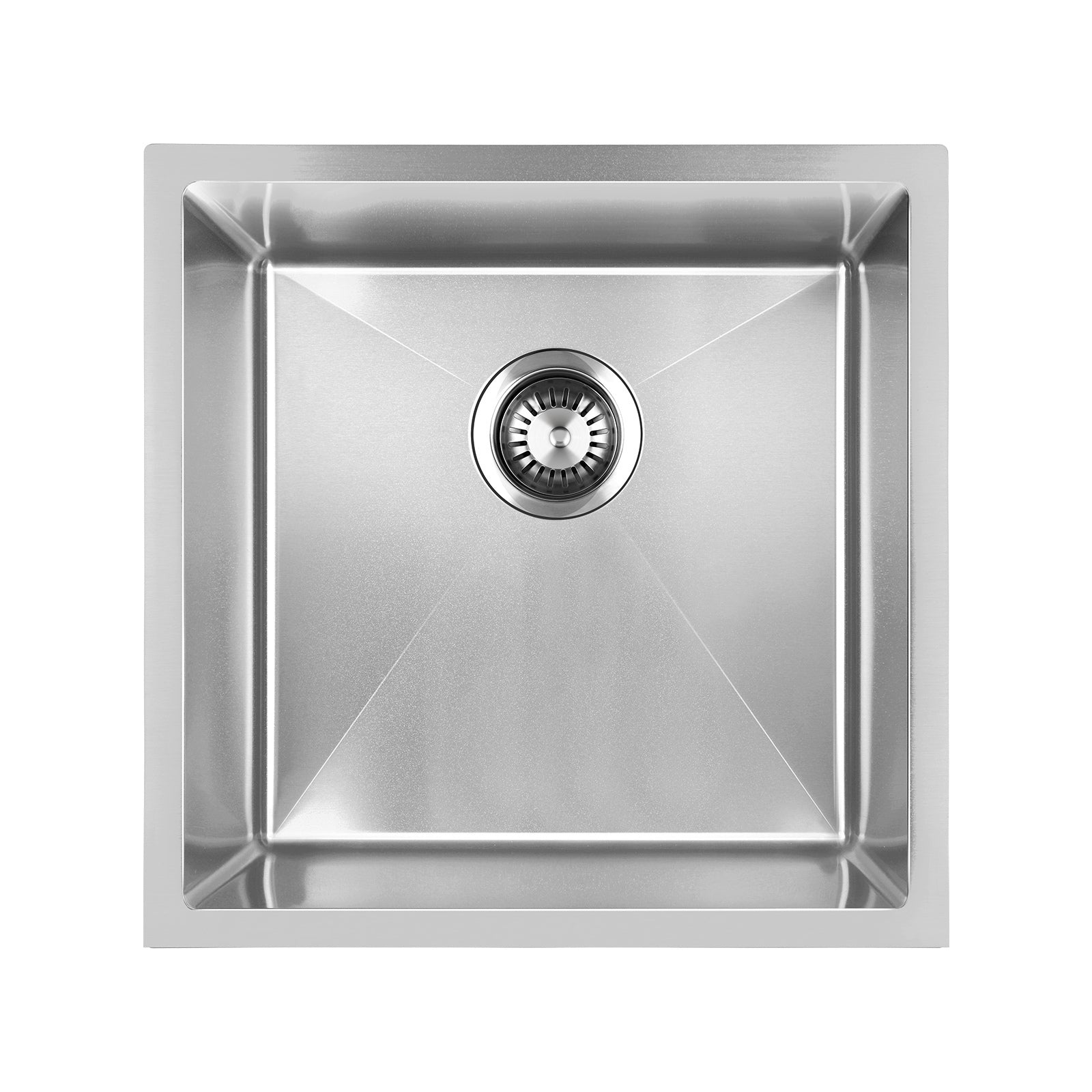 Welba Kitchen Sink Stainless Steel Single Double Bowl Basin With Waste Silver - Sunyee